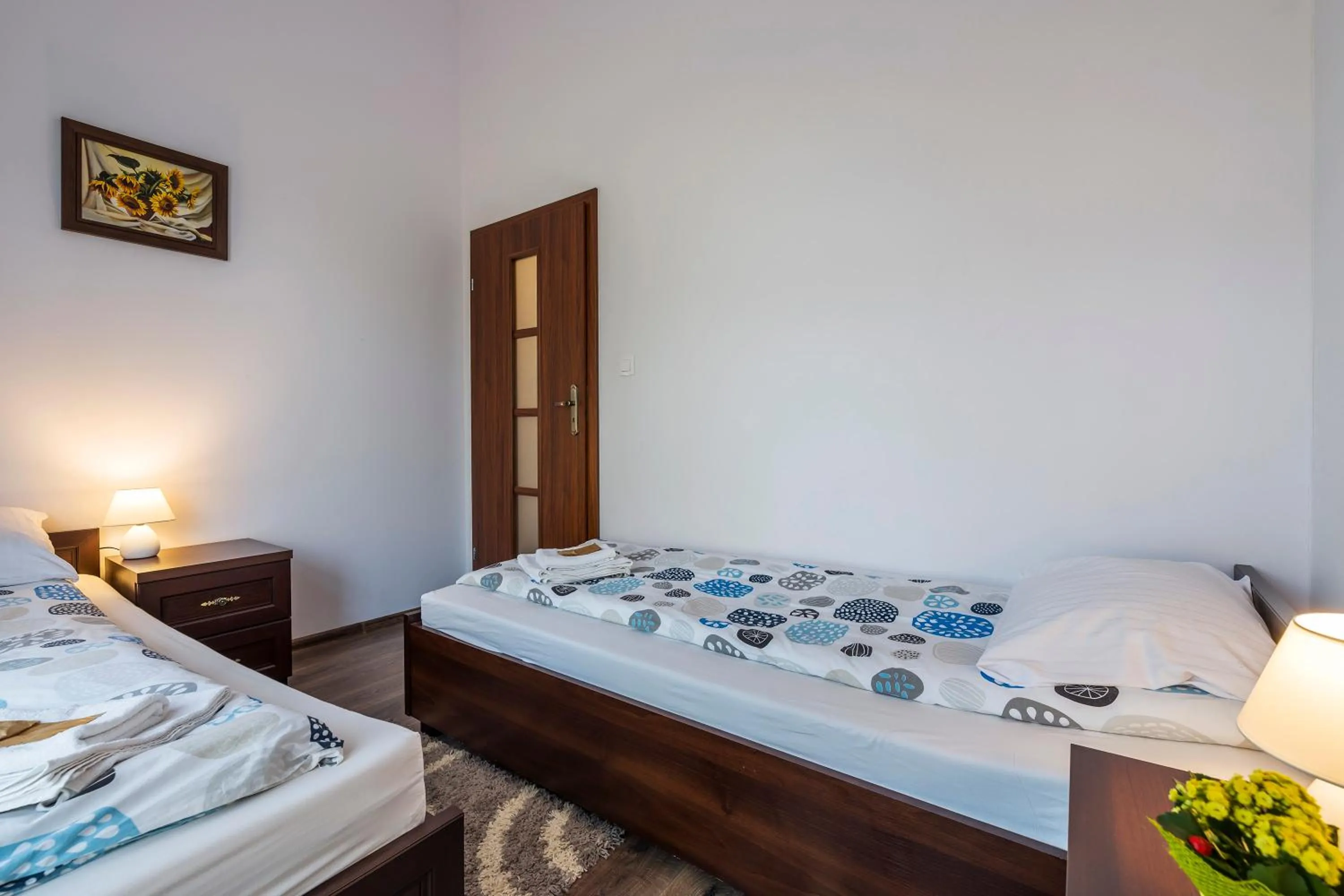 Bed in Mala Italia Apartments