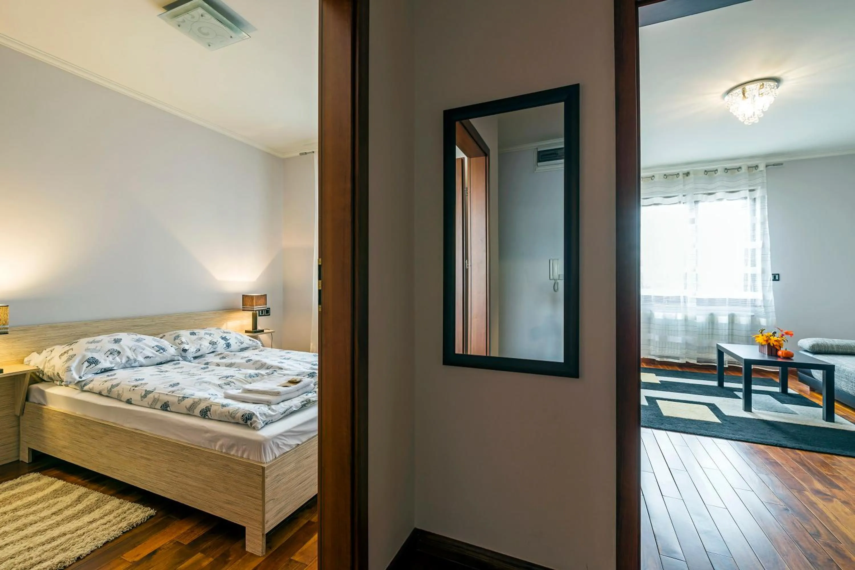 Bed in Mala Italia Apartments