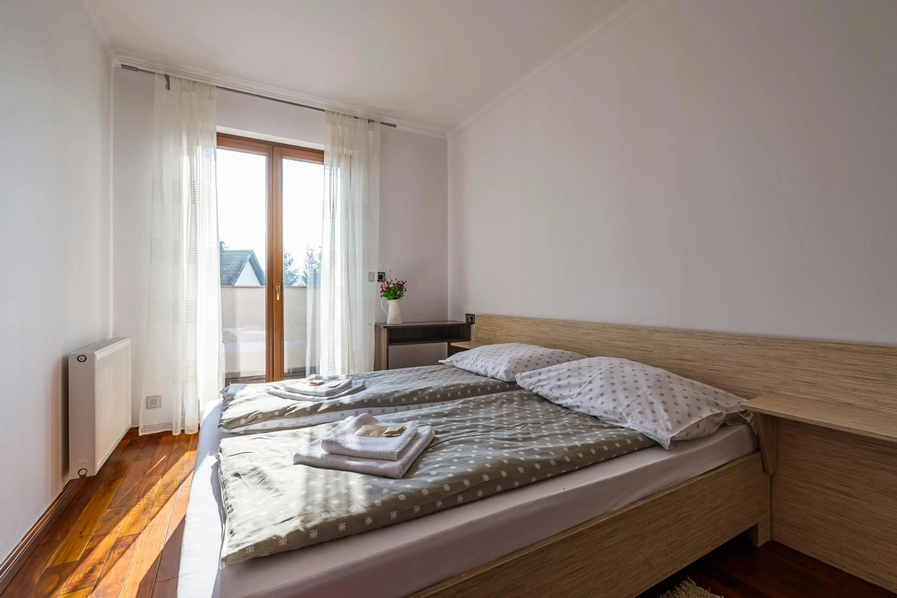 Bed in Mala Italia Apartments