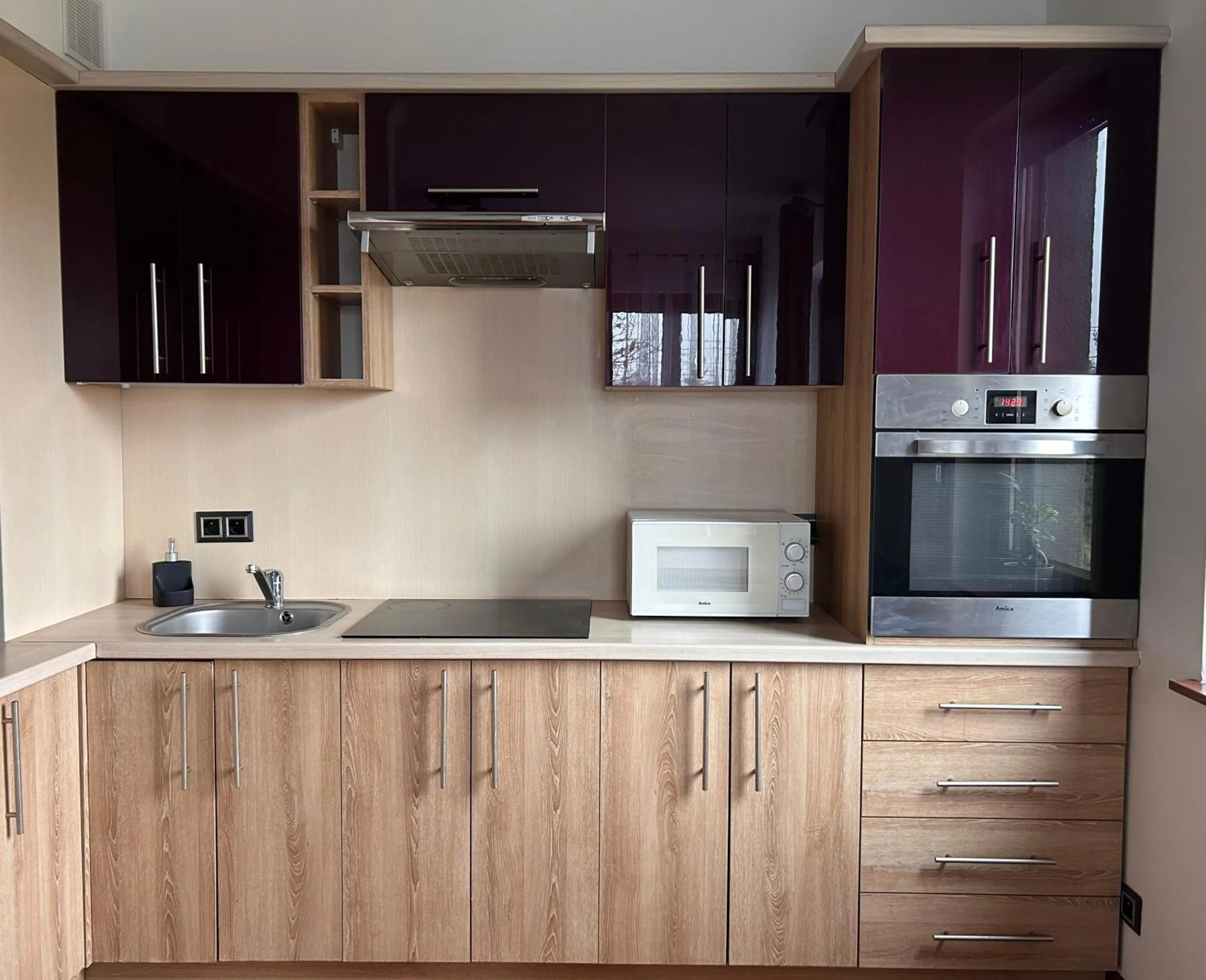 Kitchen or kitchenette in Mala Italia Apartments