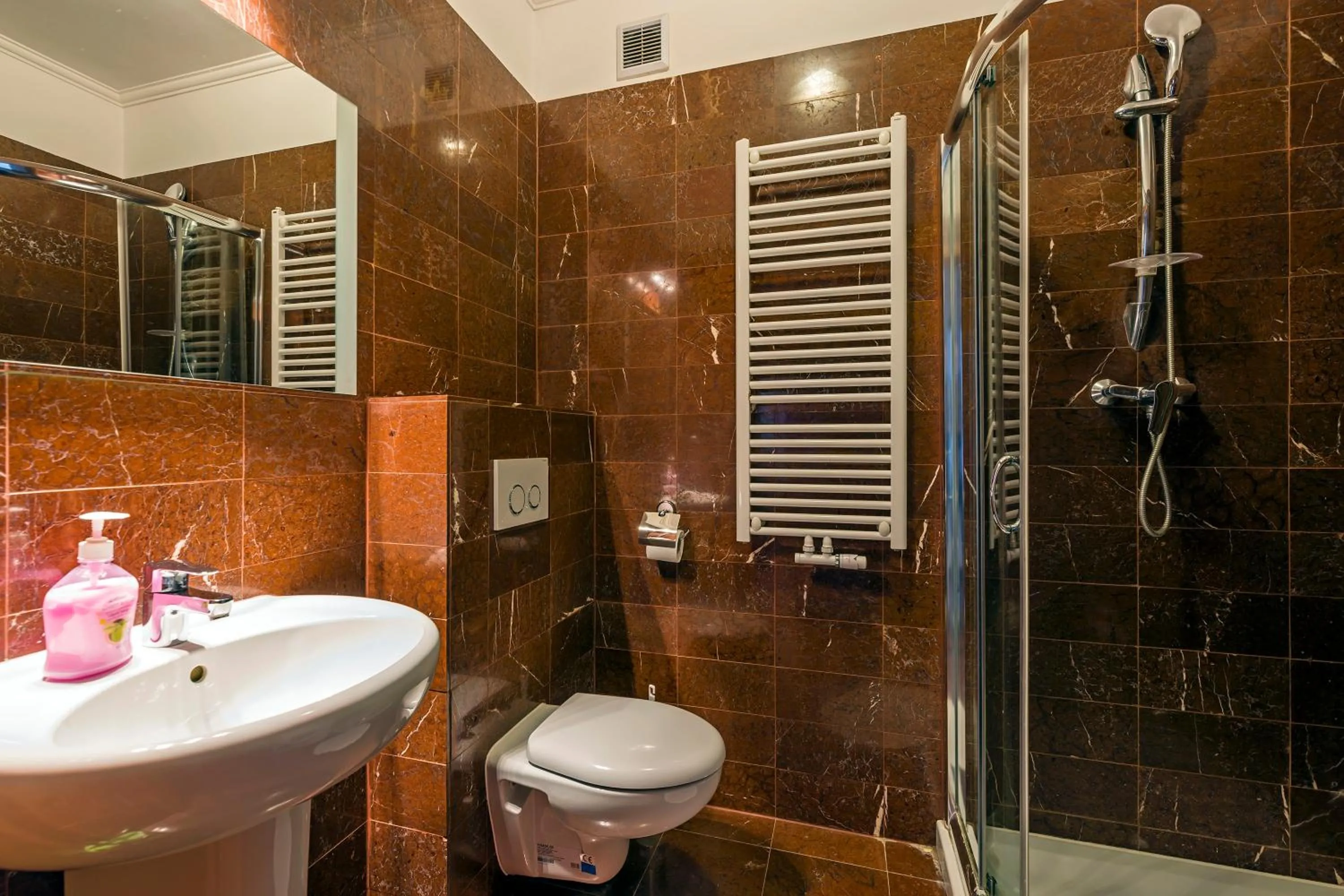 Shower in Mala Italia Apartments