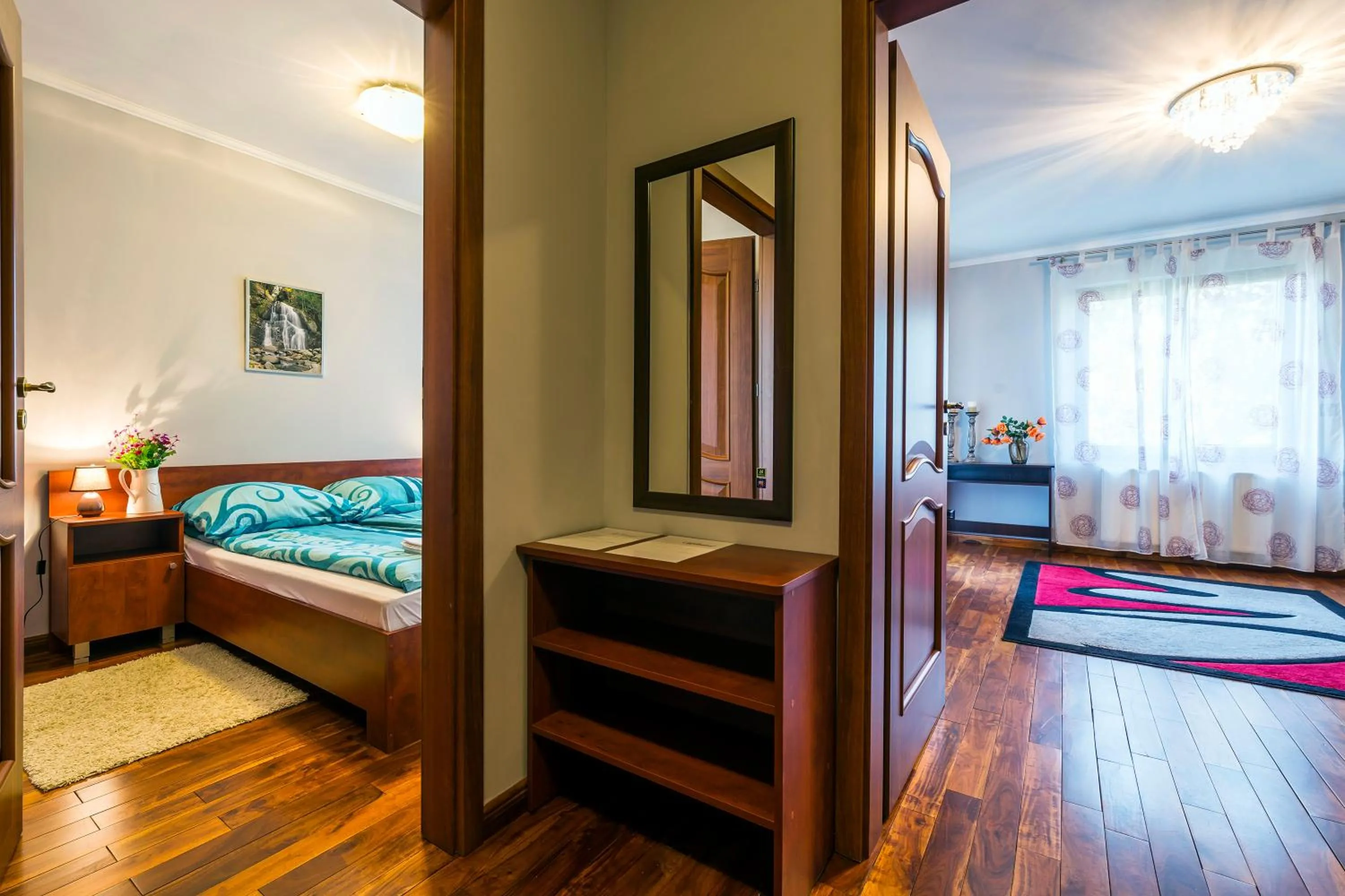 Living room, Bed in Mala Italia Apartments