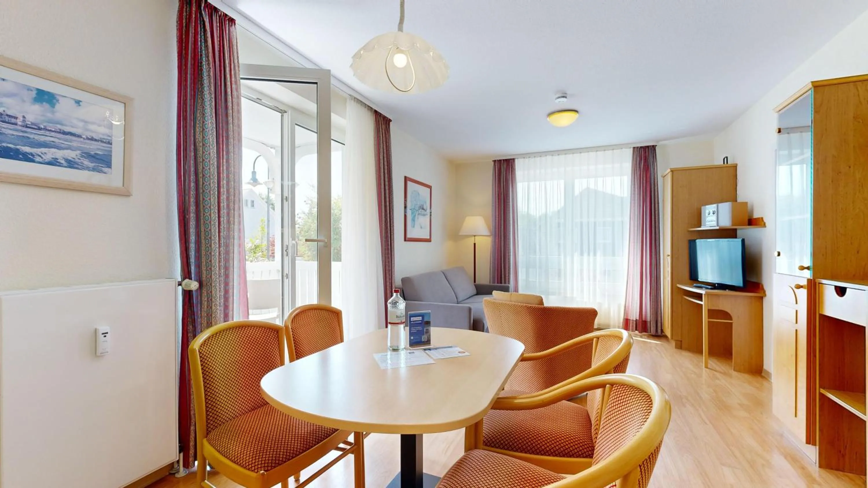 Living room in Appartementhaus Binzer Sterne