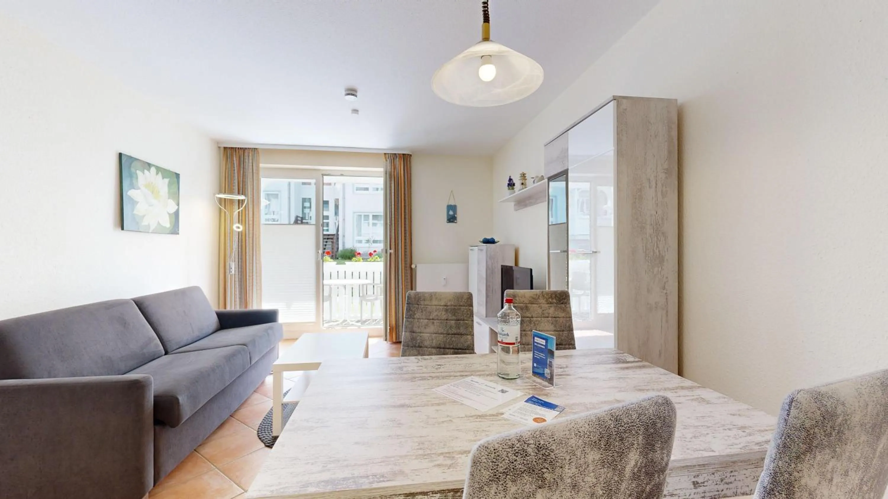 Living room in Appartementhaus Binzer Sterne