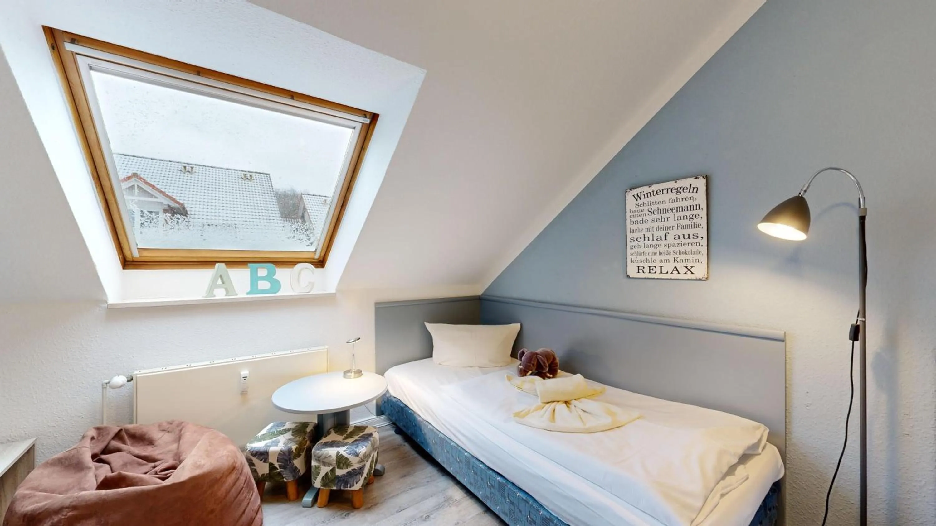 Bedroom, Bed in Appartementhaus Binzer Sterne