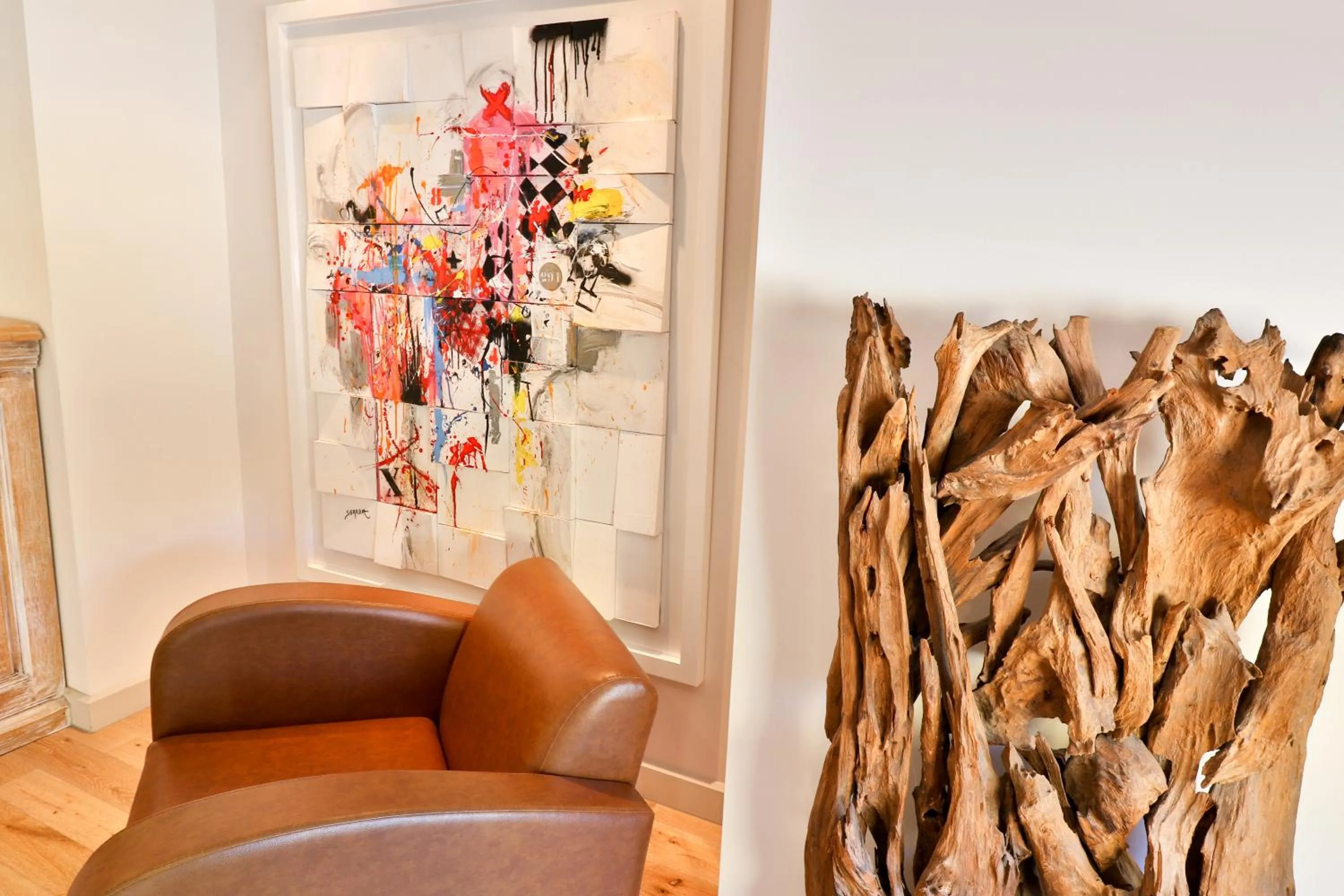 Lobby or reception in Hôtel Provençal