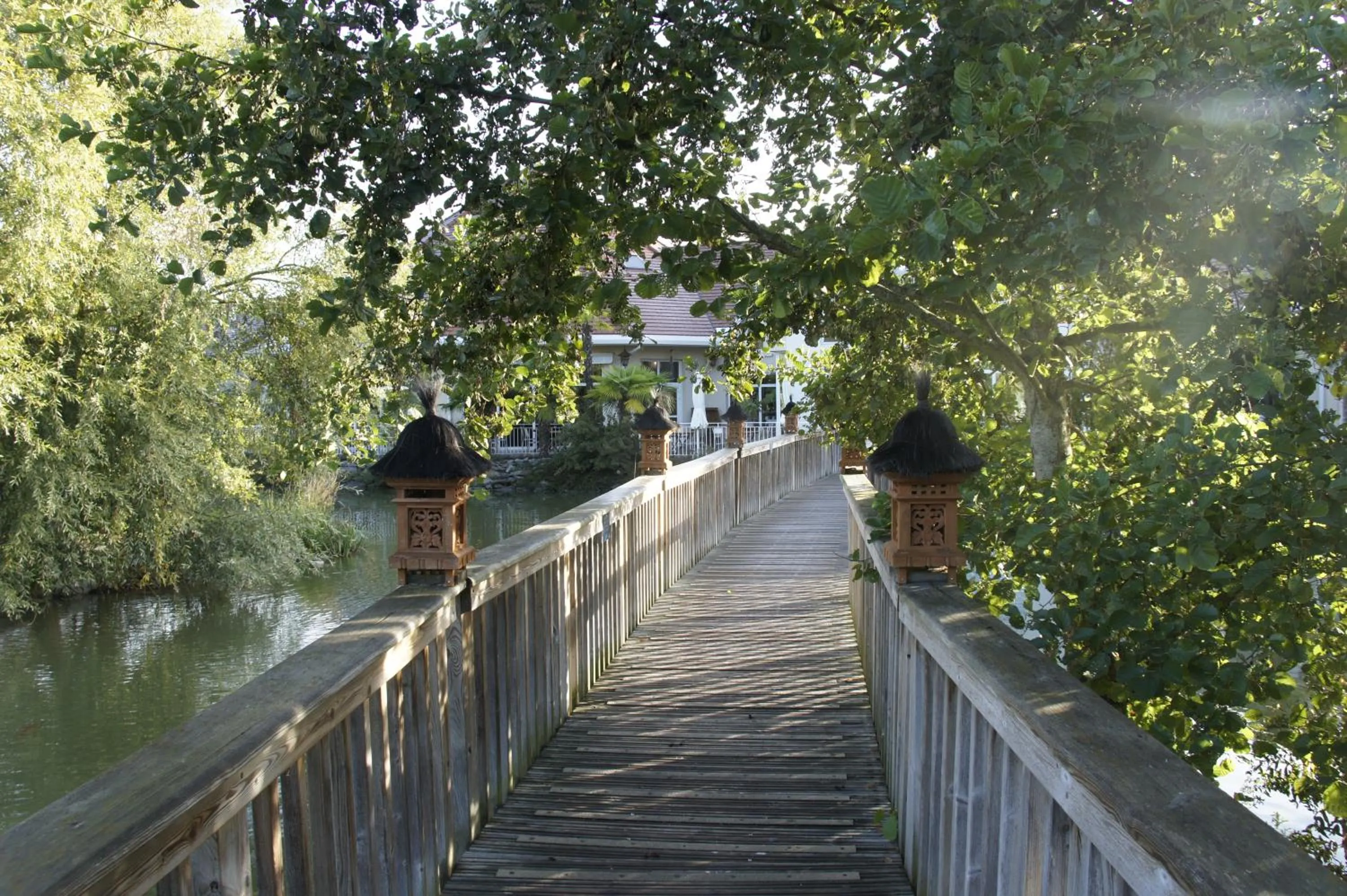 Natural landscape in Les Jardins de Beauval