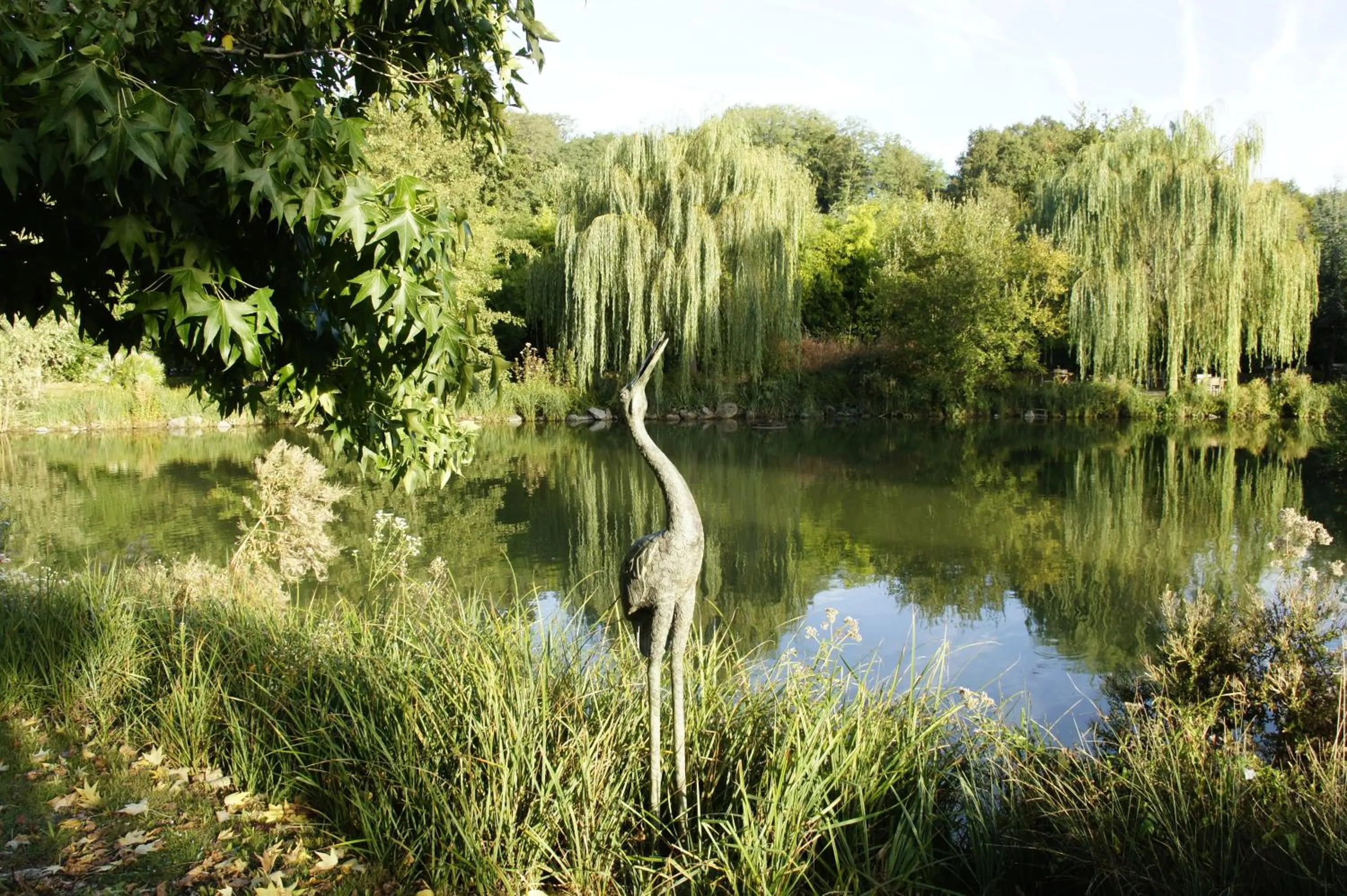 Natural landscape in Les Jardins de Beauval