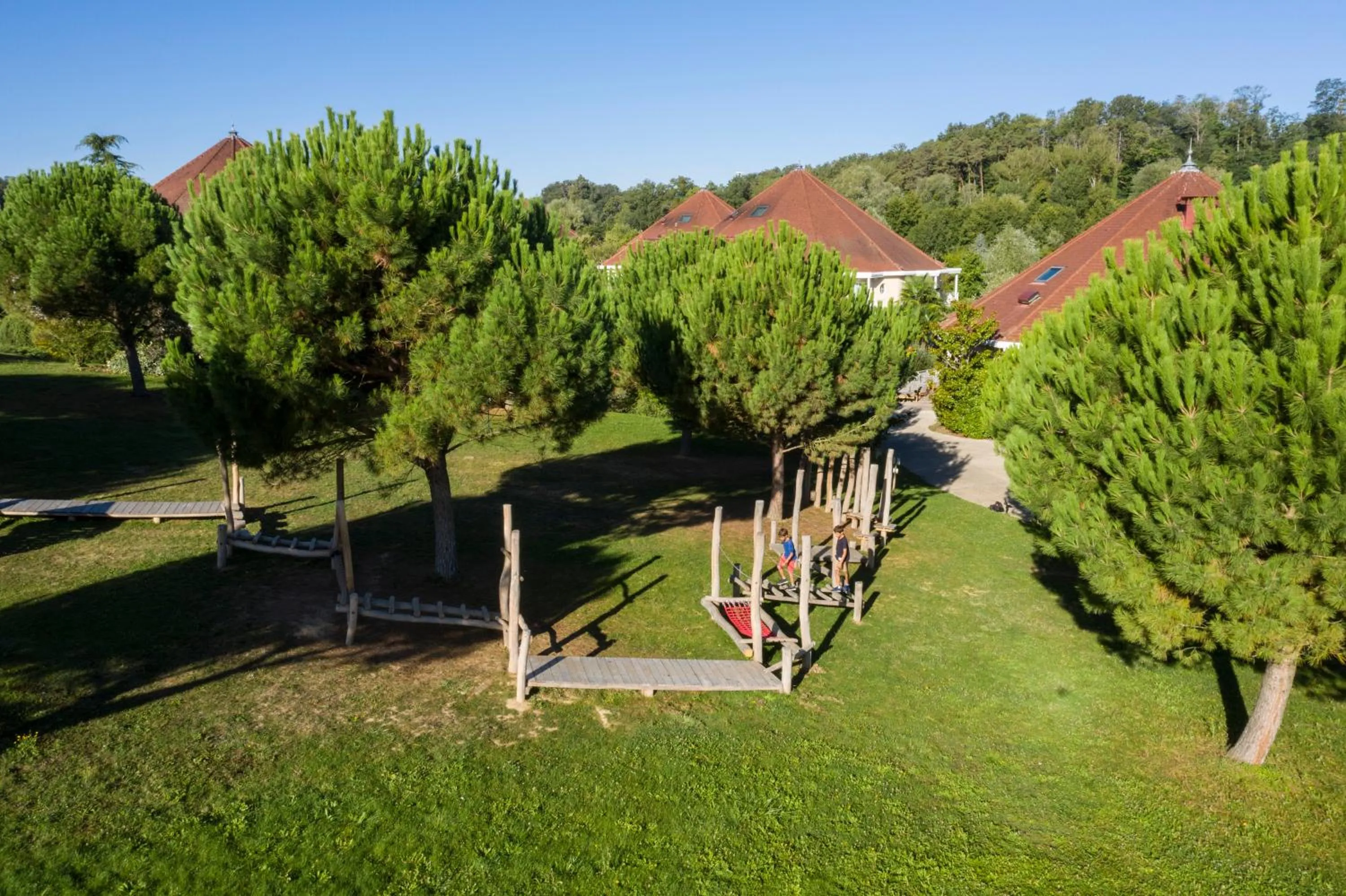 Natural landscape in Les Jardins de Beauval