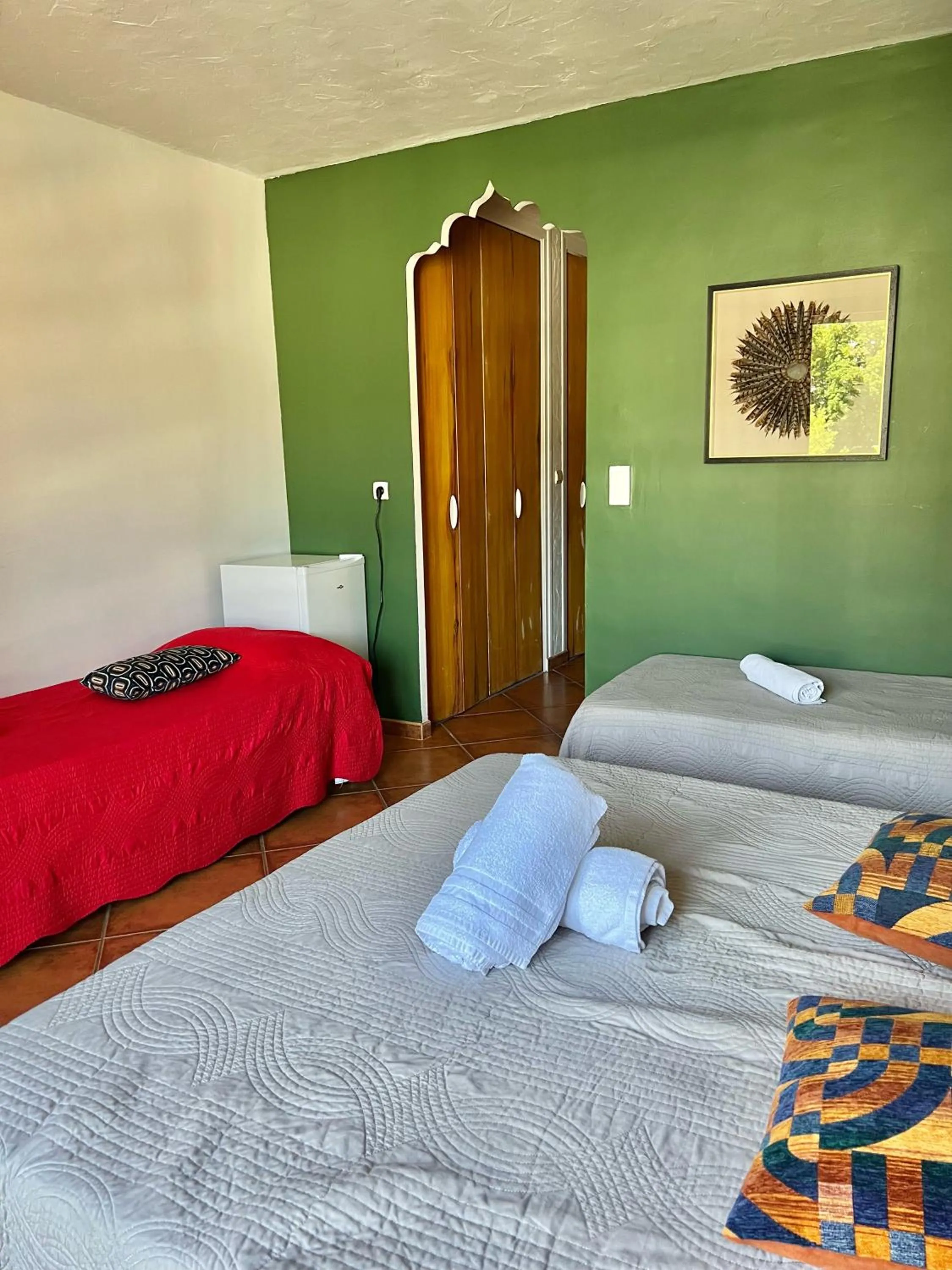 Bed in Hotel De La Gare