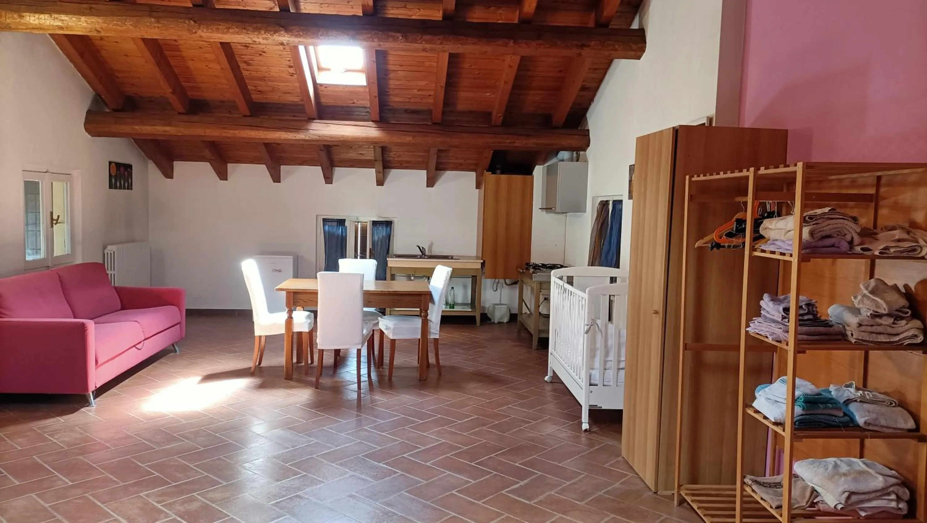 Kitchen or kitchenette in B&B IL Loto BIKE FRIENDLY