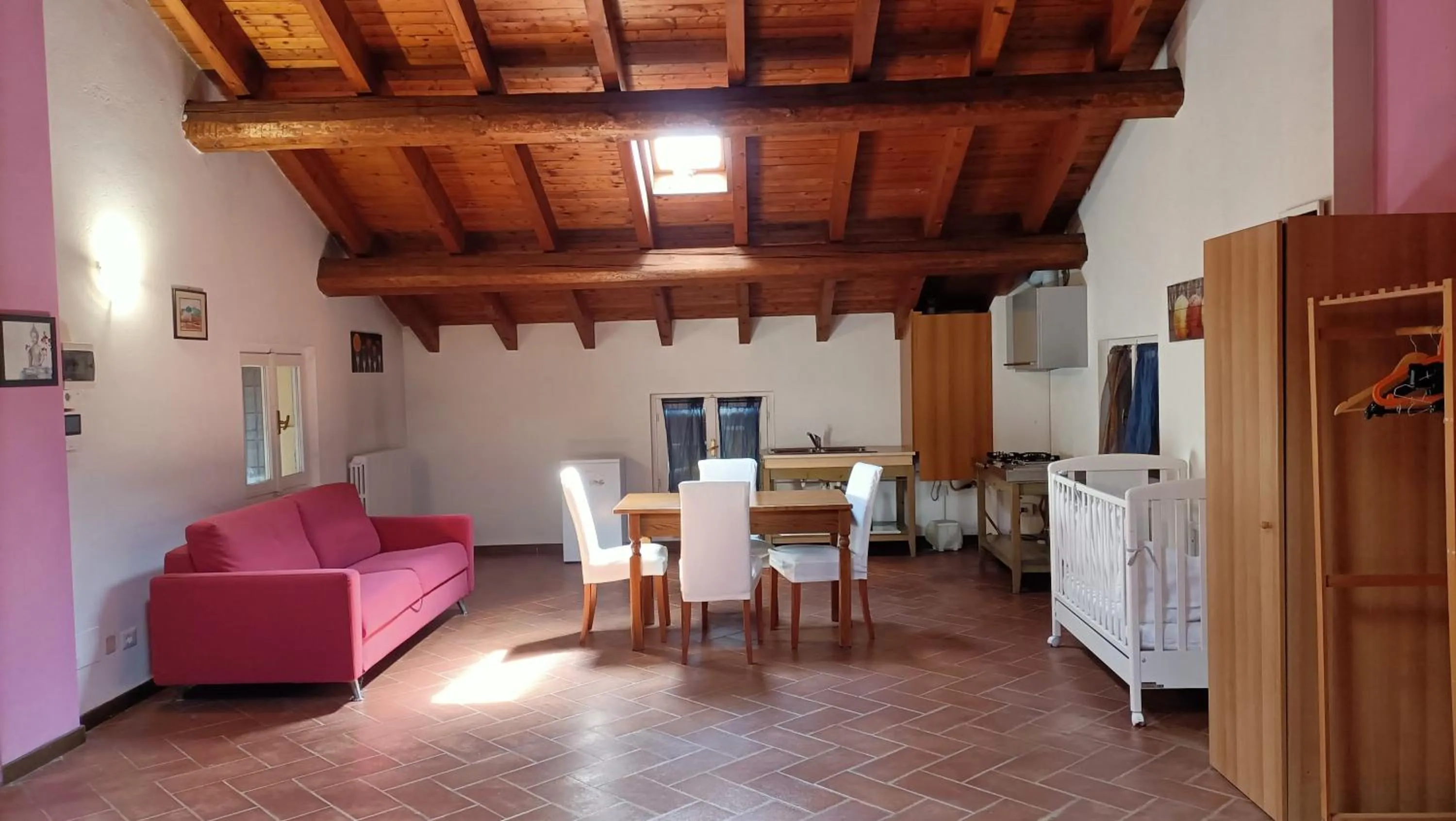 Kitchen or kitchenette in B&B IL Loto BIKE FRIENDLY