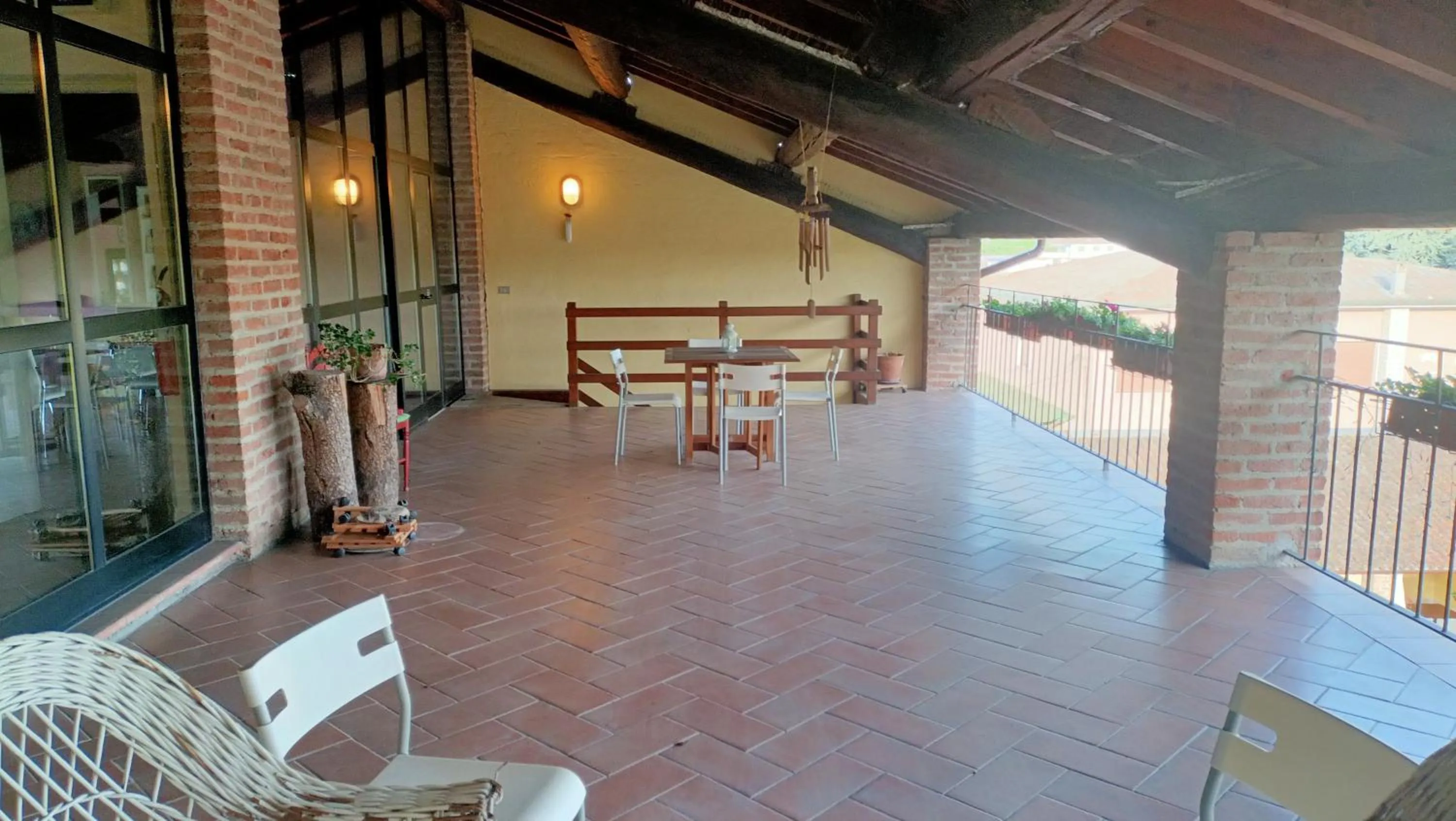 Balcony/Terrace in B&B IL Loto BIKE FRIENDLY