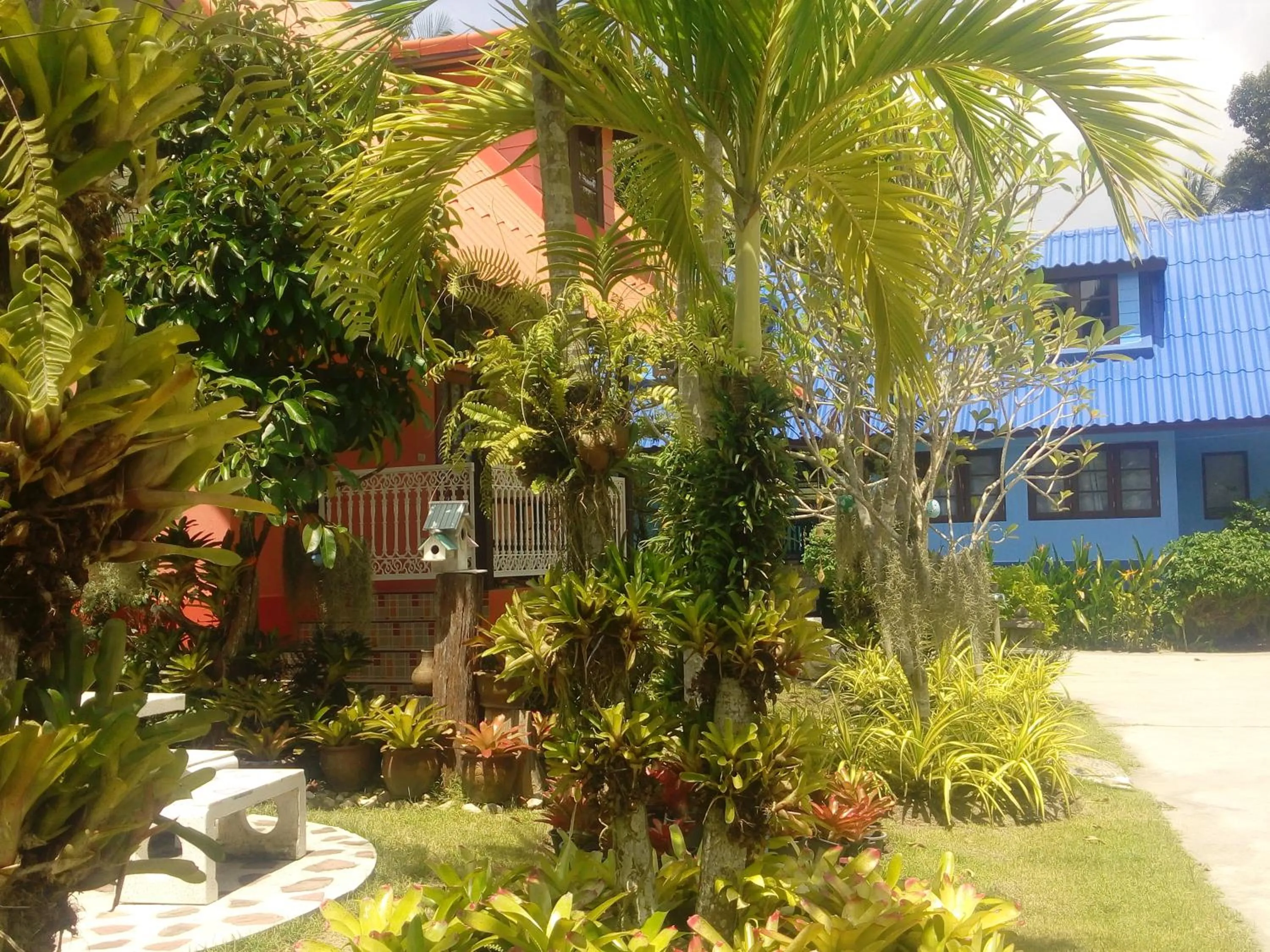 Patio in Ya Teng Homestay