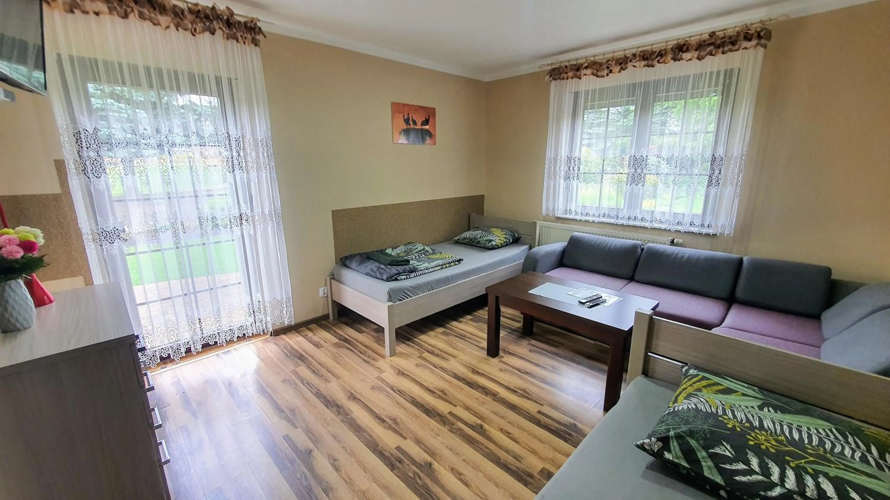 Bed in Agroturystyka Klekusiowo