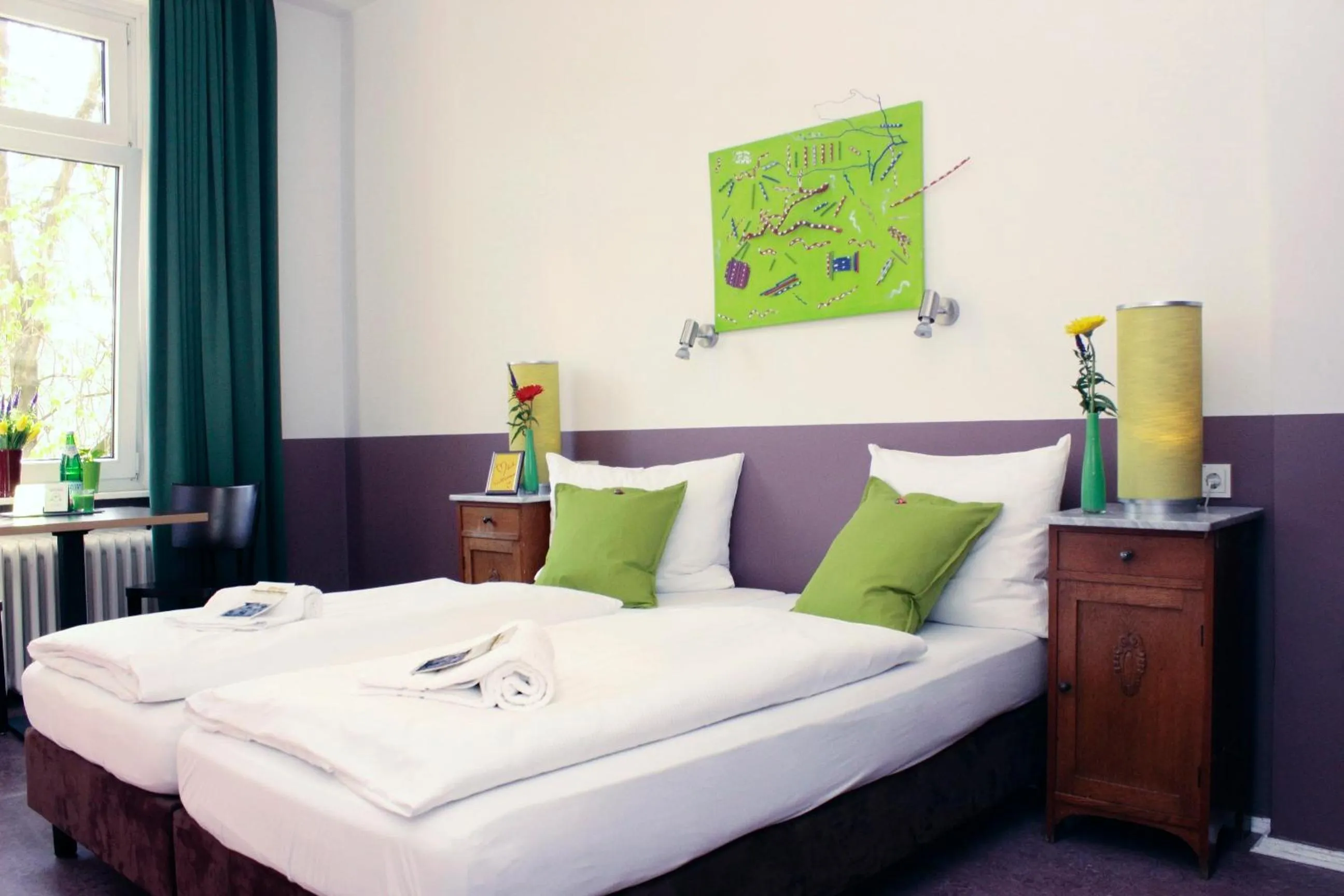 Bedroom, Bed in Grand Hostel Berlin Classic