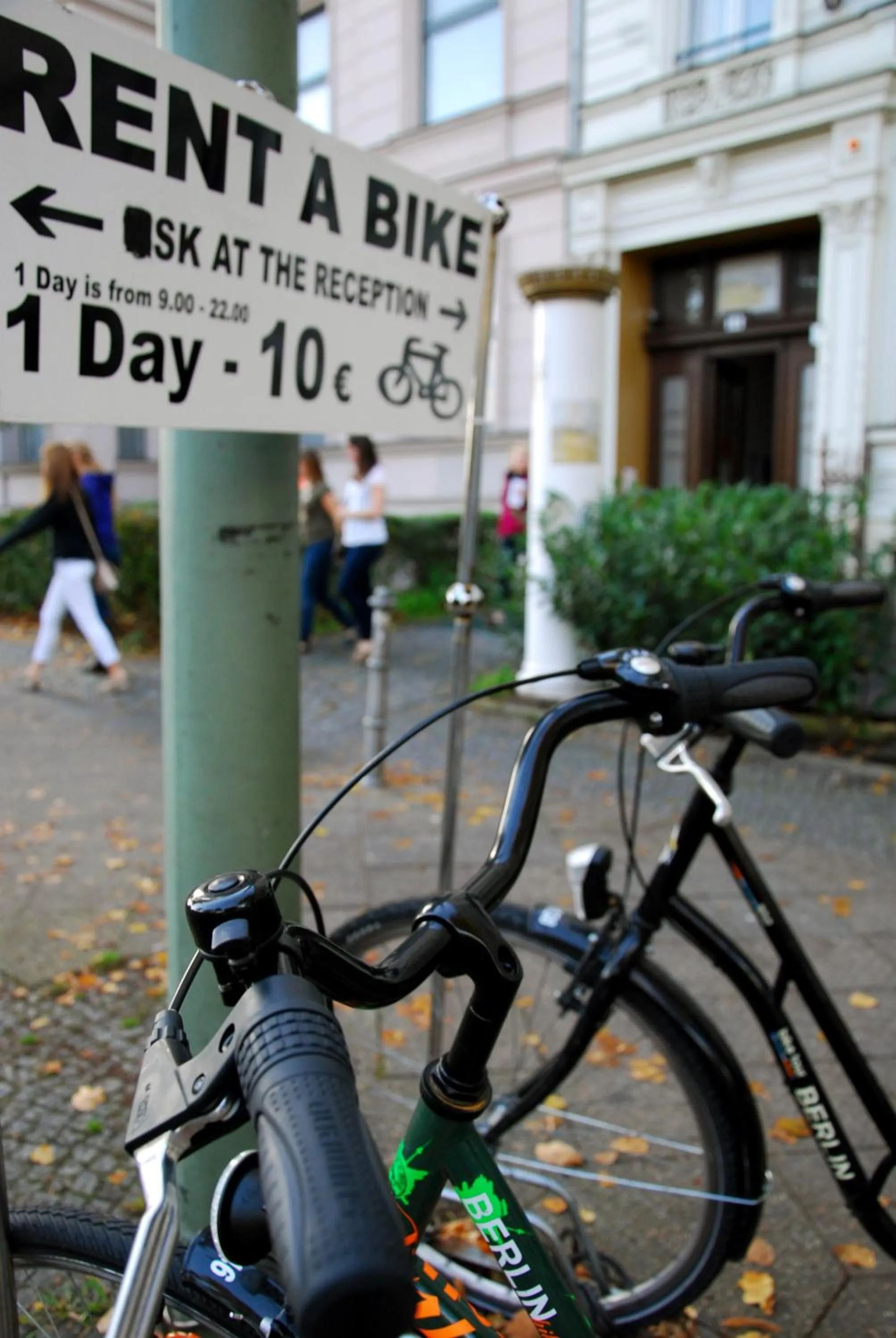 Cycling in Grand Hostel Berlin Classic