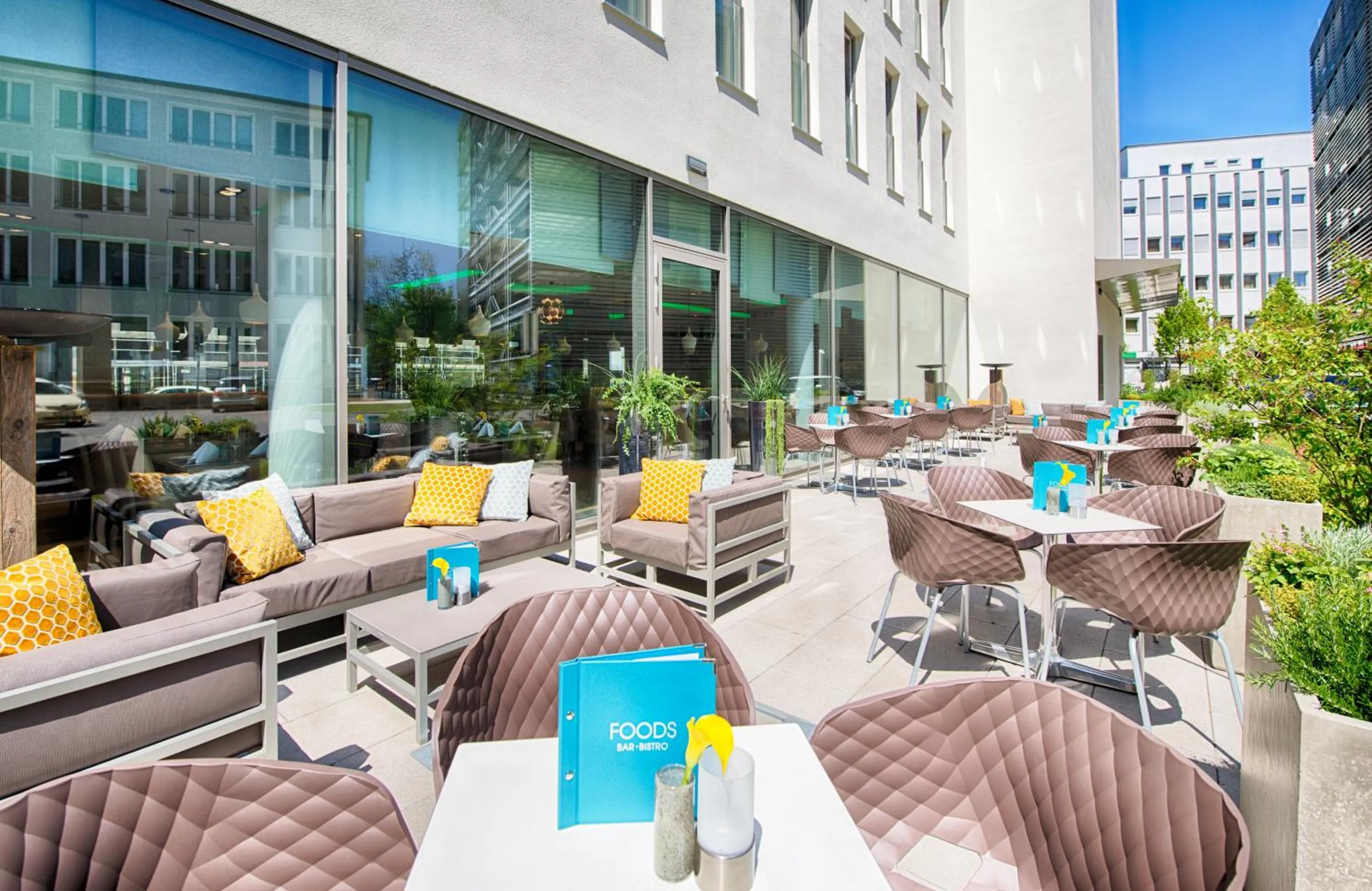 Balcony/Terrace in Leonardo Hotel Munich City South