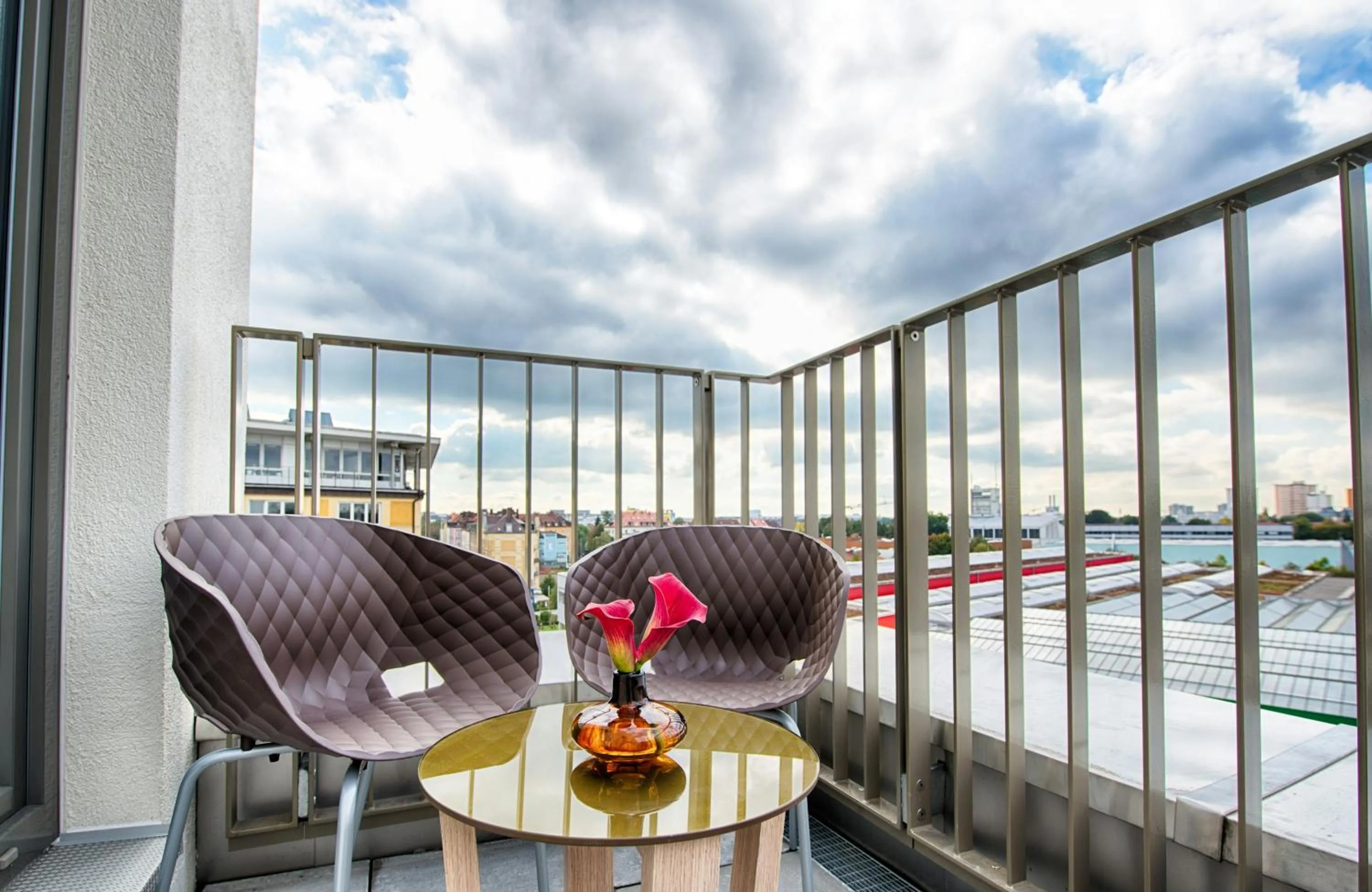 Balcony/Terrace in Leonardo Hotel Munich City South