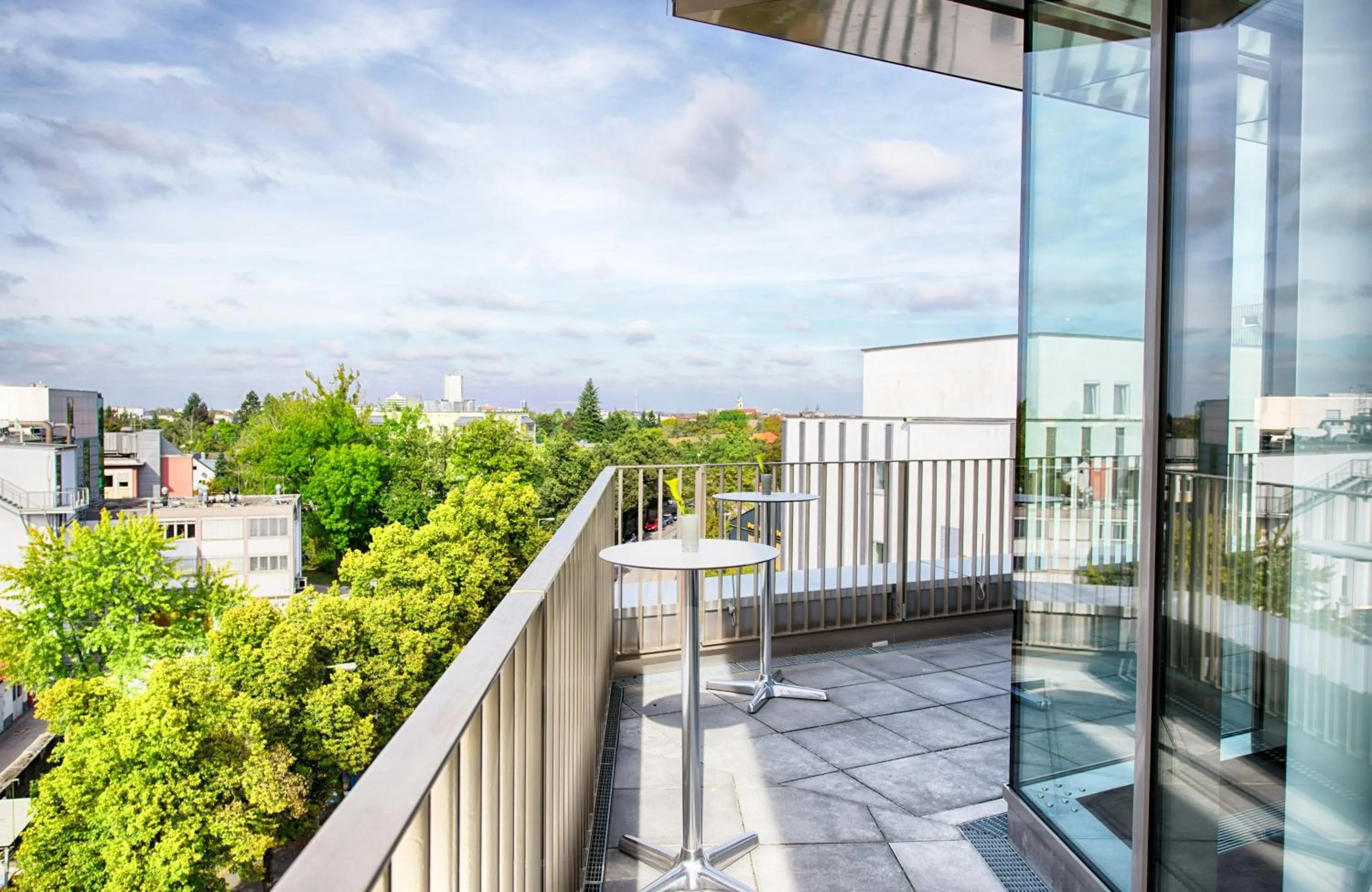 Balcony/Terrace in Leonardo Hotel Munich City South