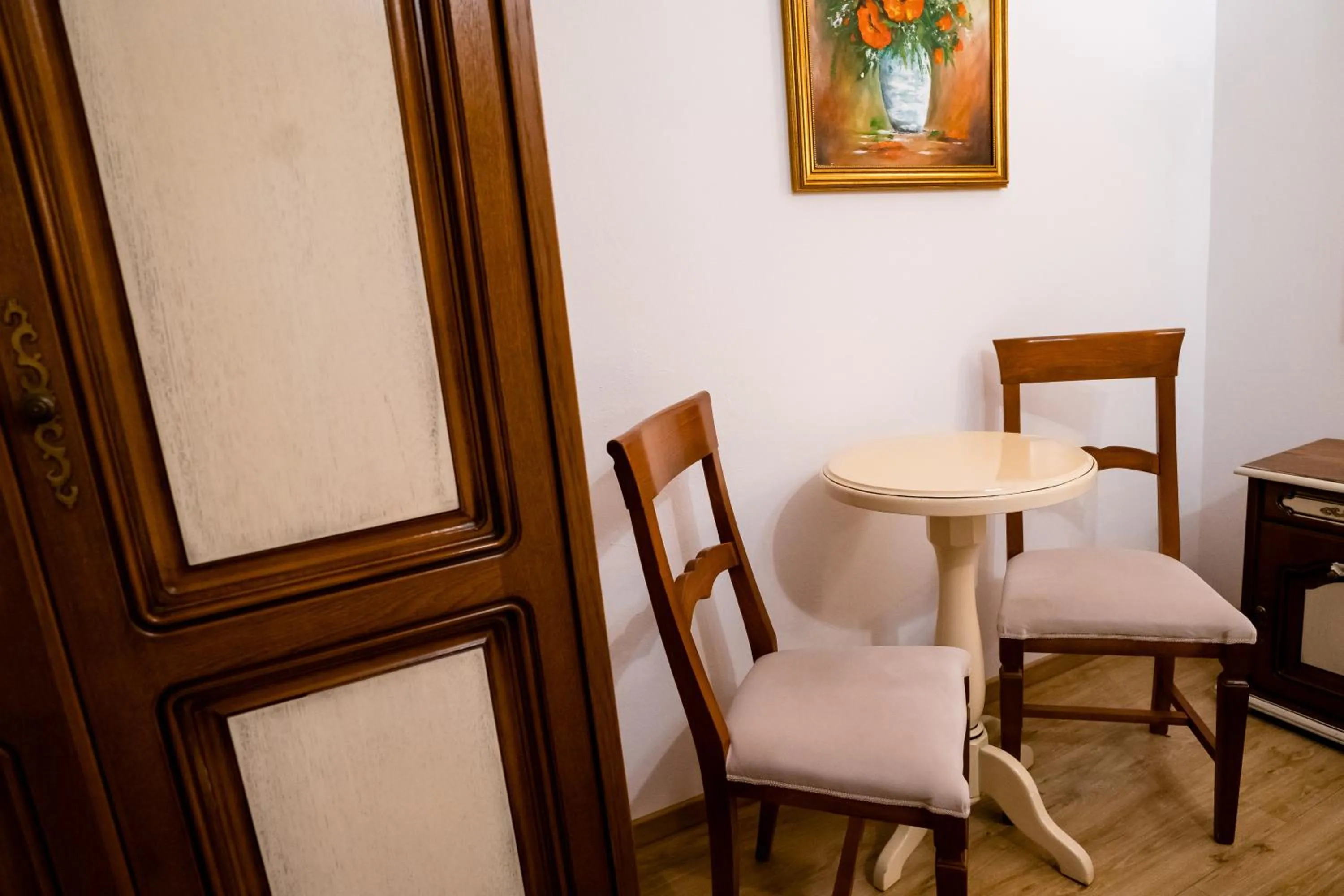 Seating area in Rosen Villa Sibiu