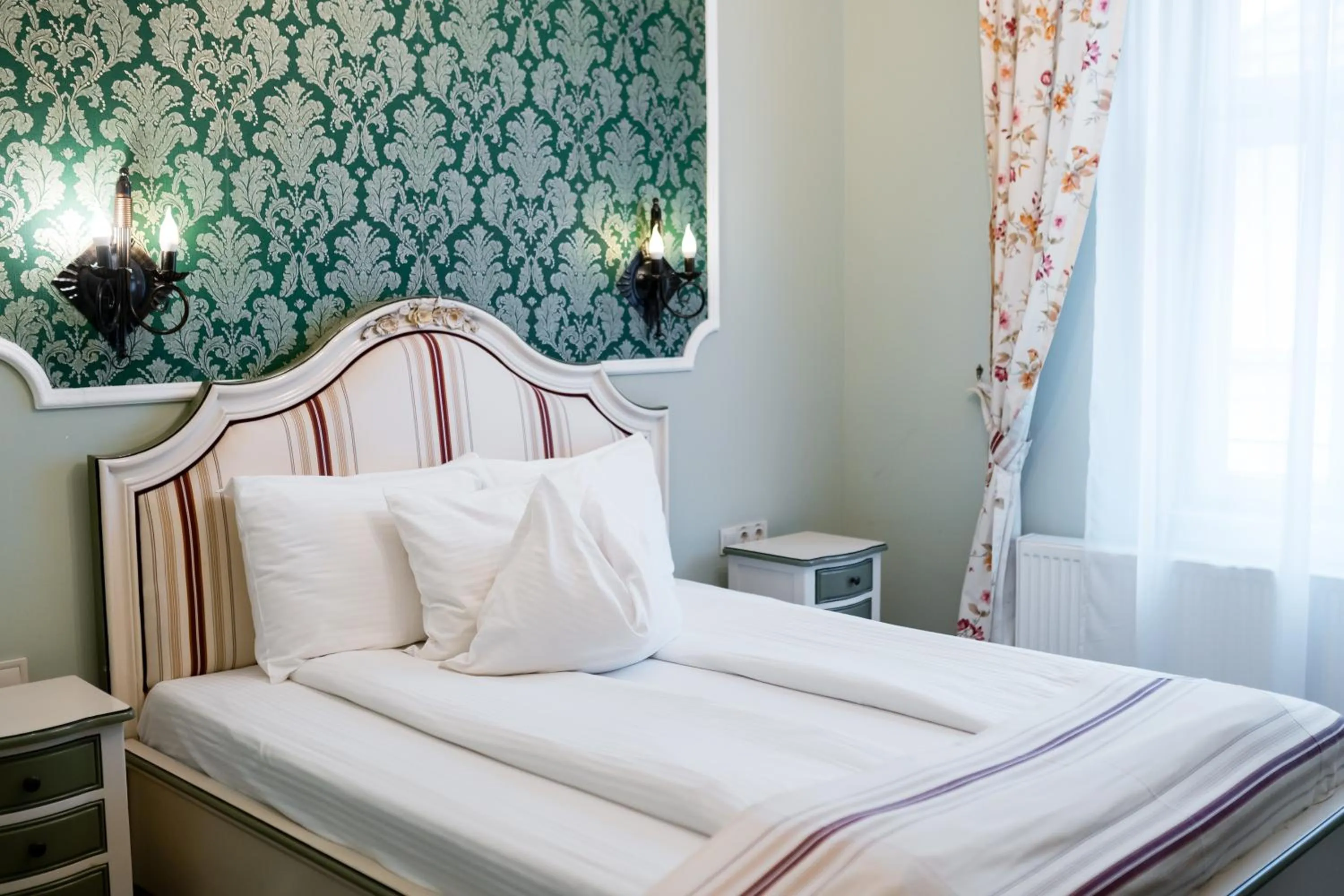 Bed in Rosen Villa Sibiu