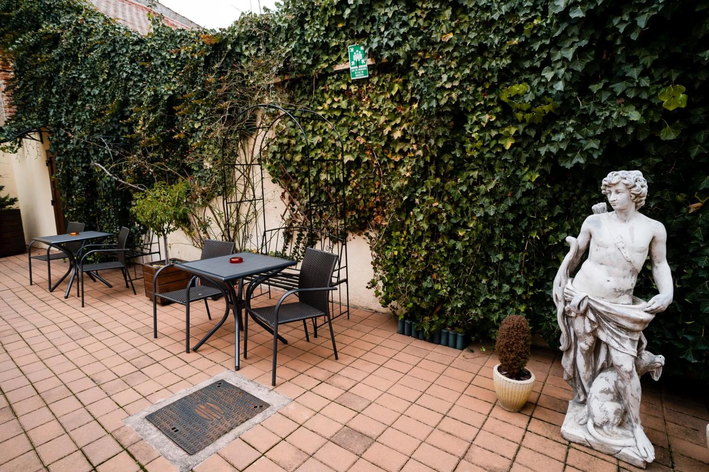 Garden in Rosen Villa Sibiu