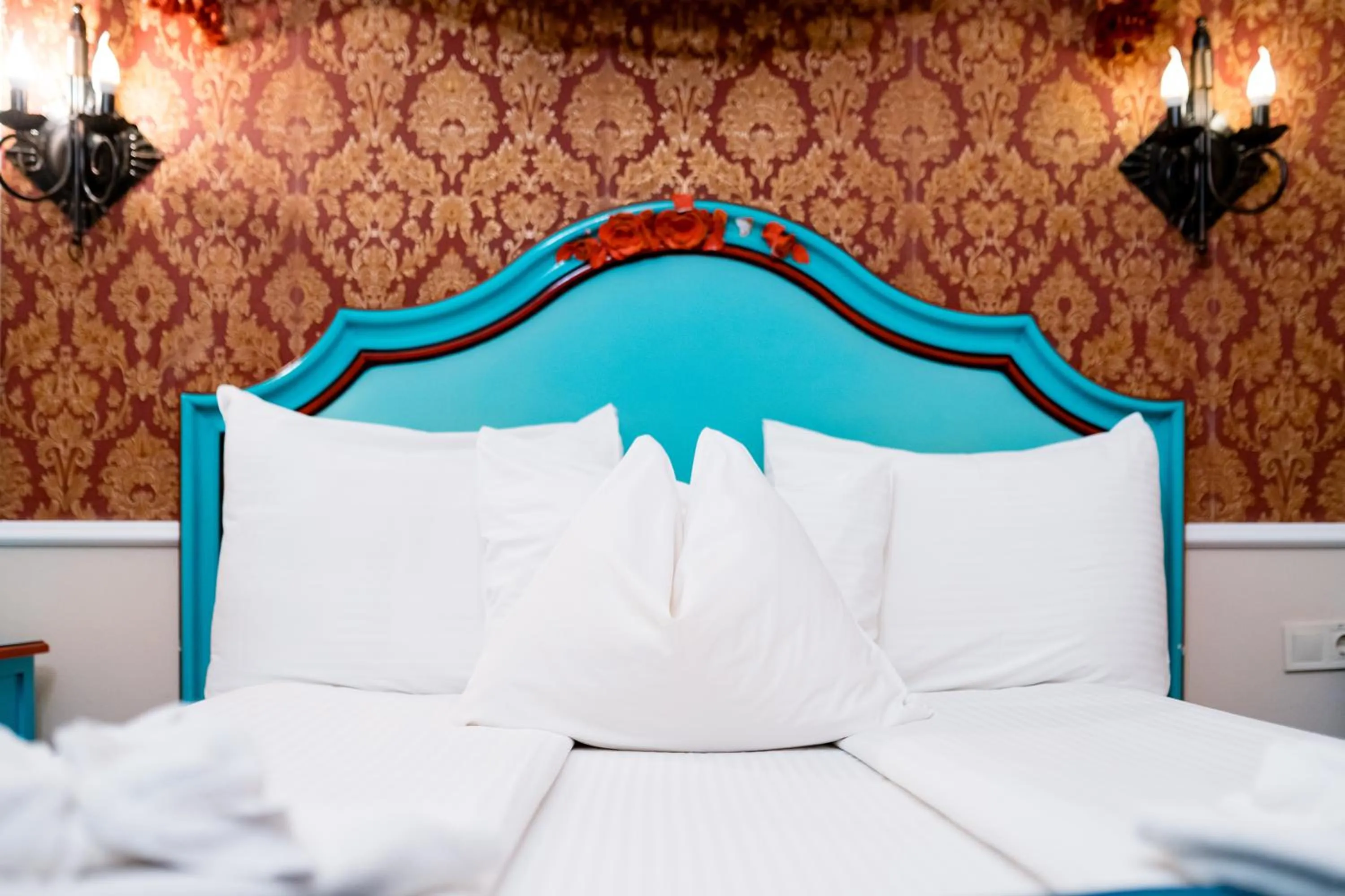 Bed in Rosen Villa Sibiu