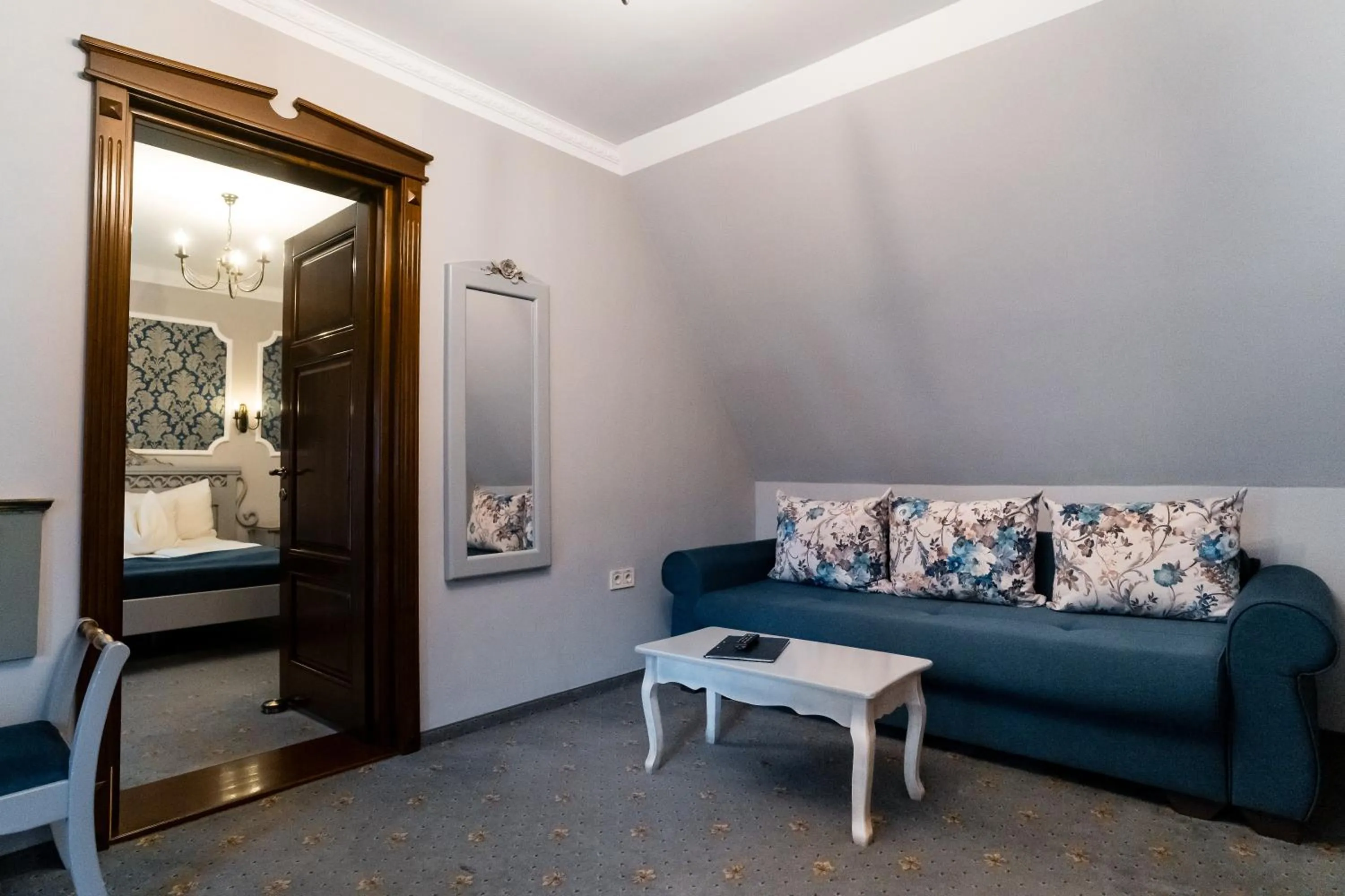 Living room in Rosen Villa Sibiu