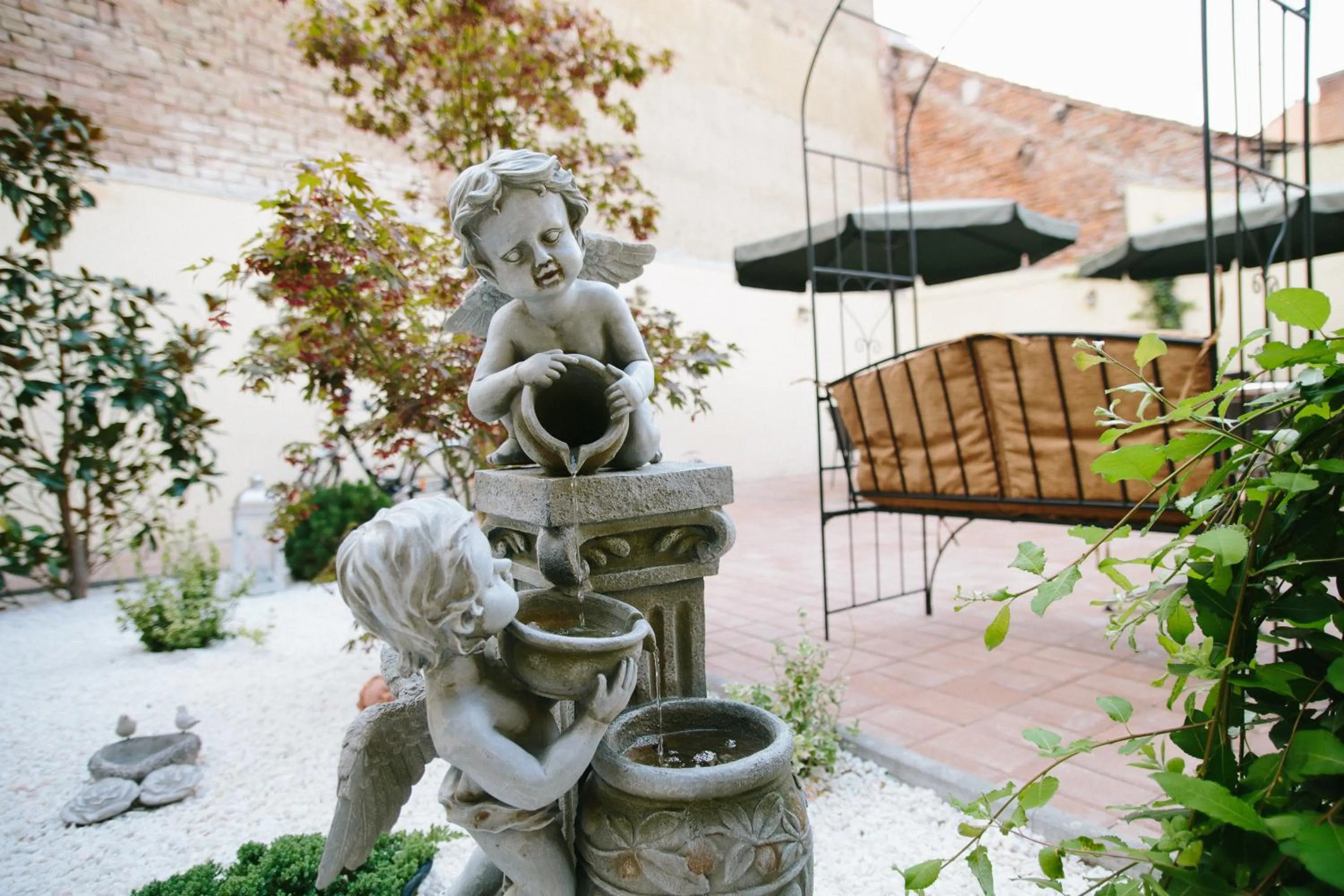 Patio in Rosen Villa Sibiu