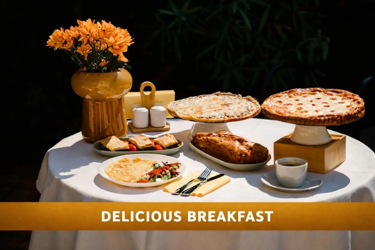 Food and drinks in Rosen Villa Sibiu