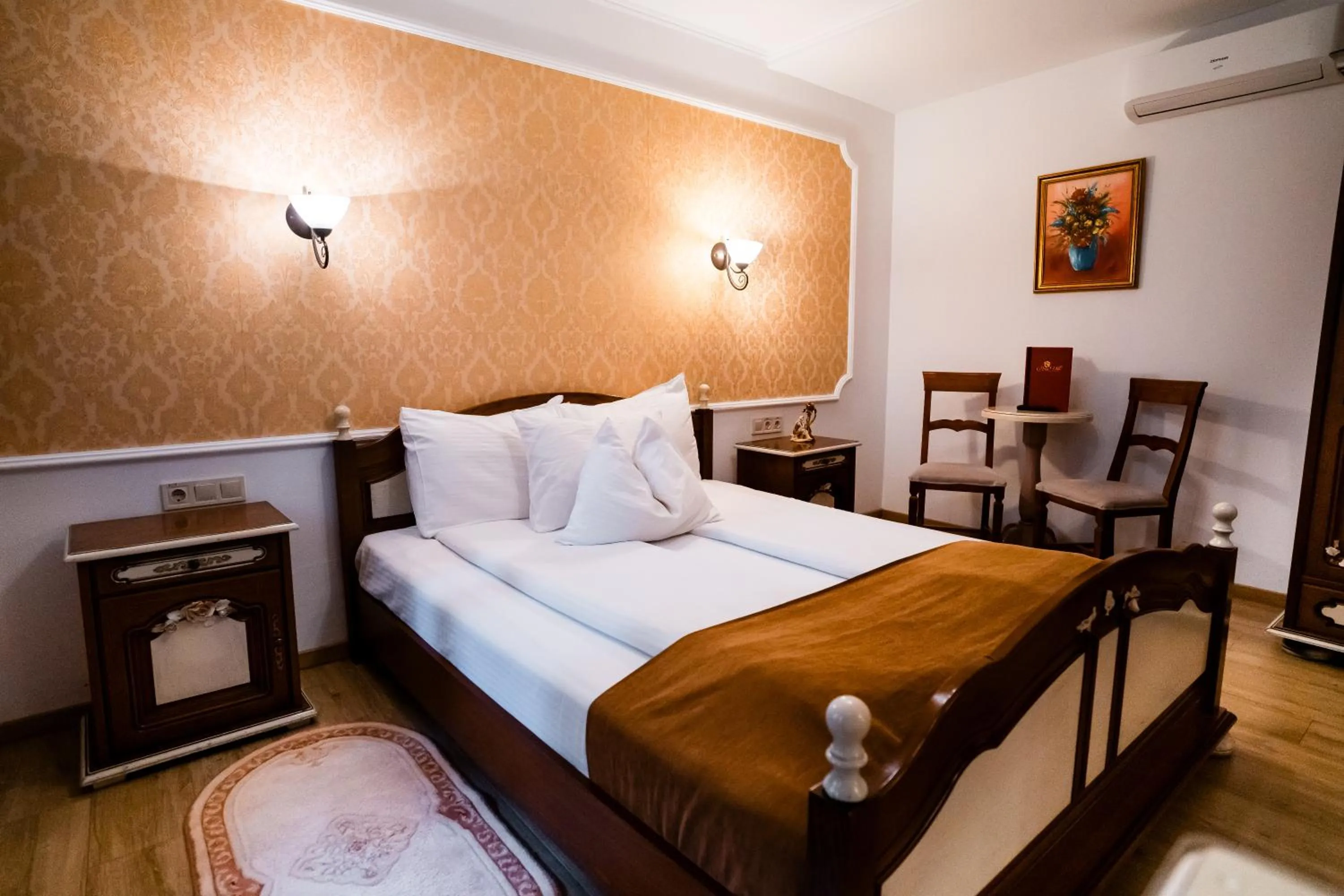 Bed in Rosen Villa Sibiu