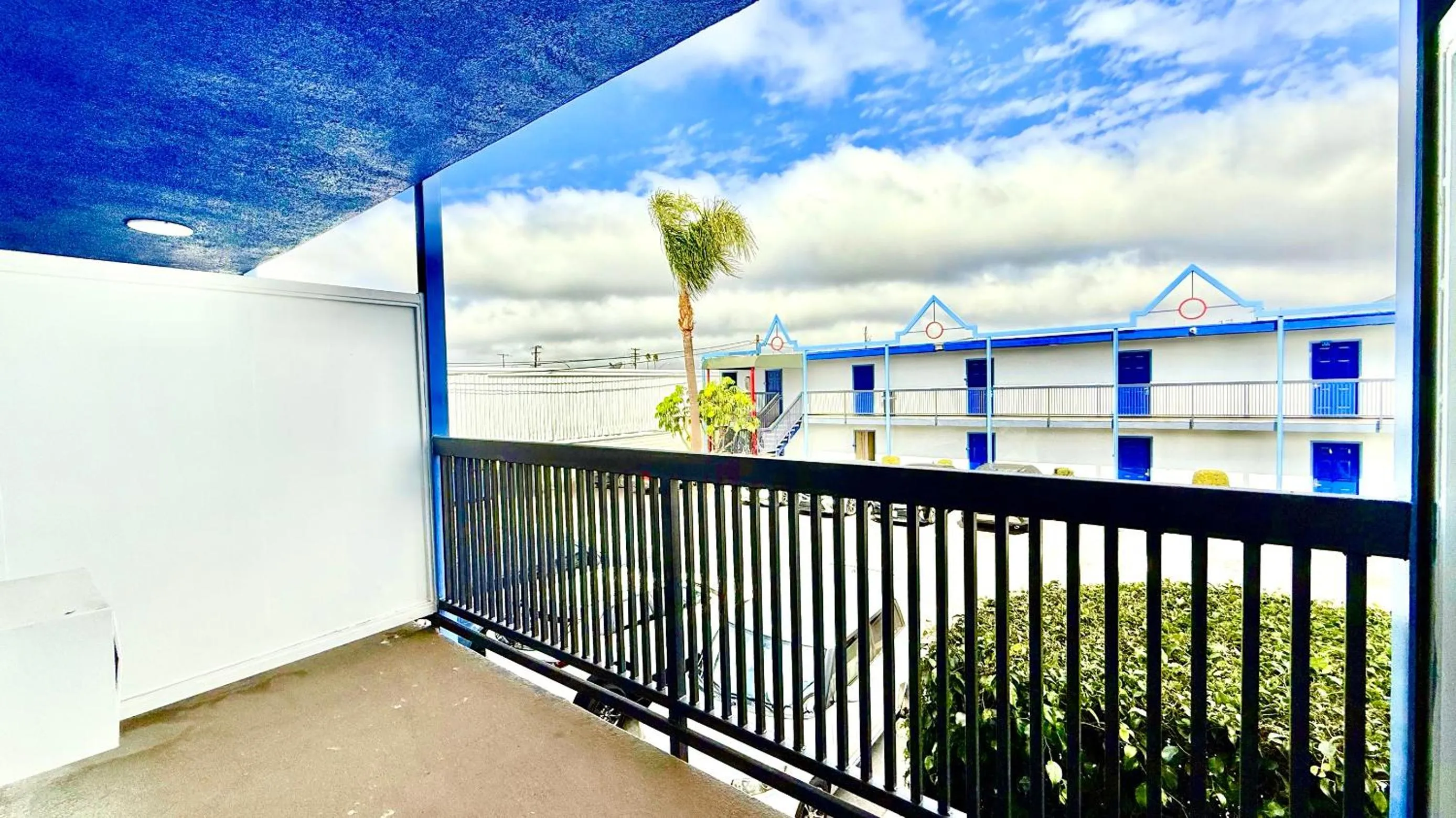 Patio in Days Inn by Wyndham Los Angeles Stadium Area LAX