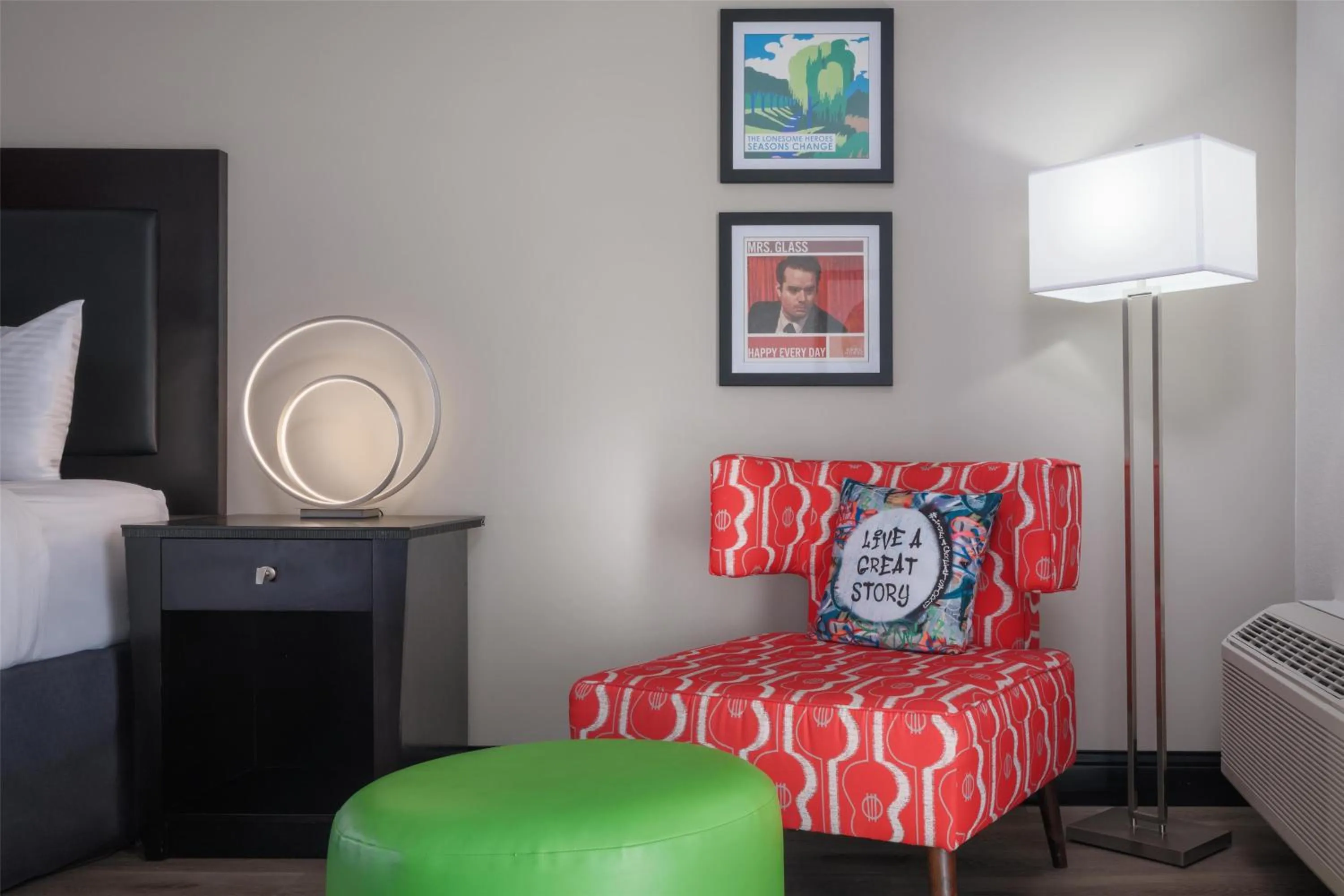 Bedroom, Bed in Aiden Austin City Hotel