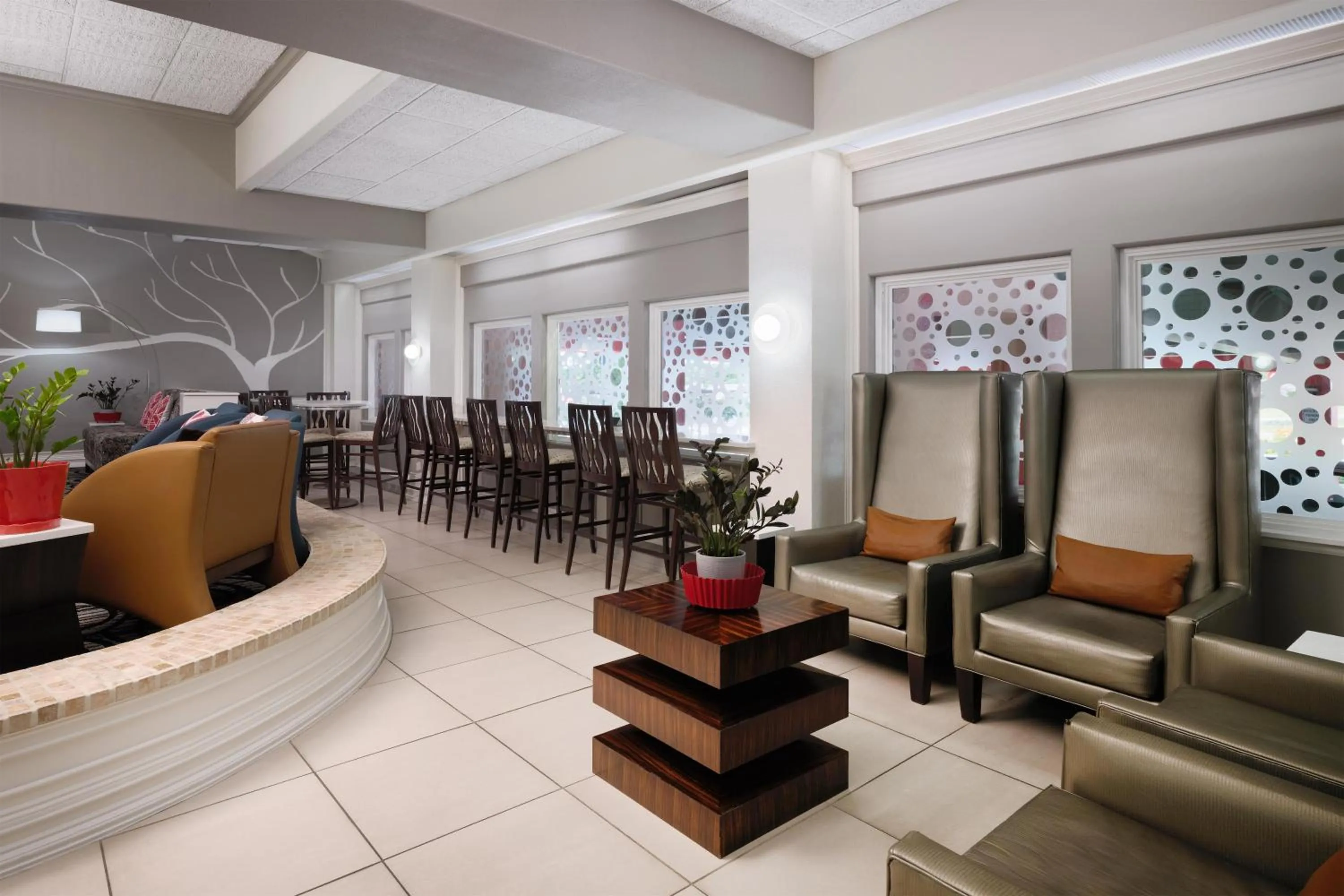 Lobby or reception in Aiden Austin City Hotel