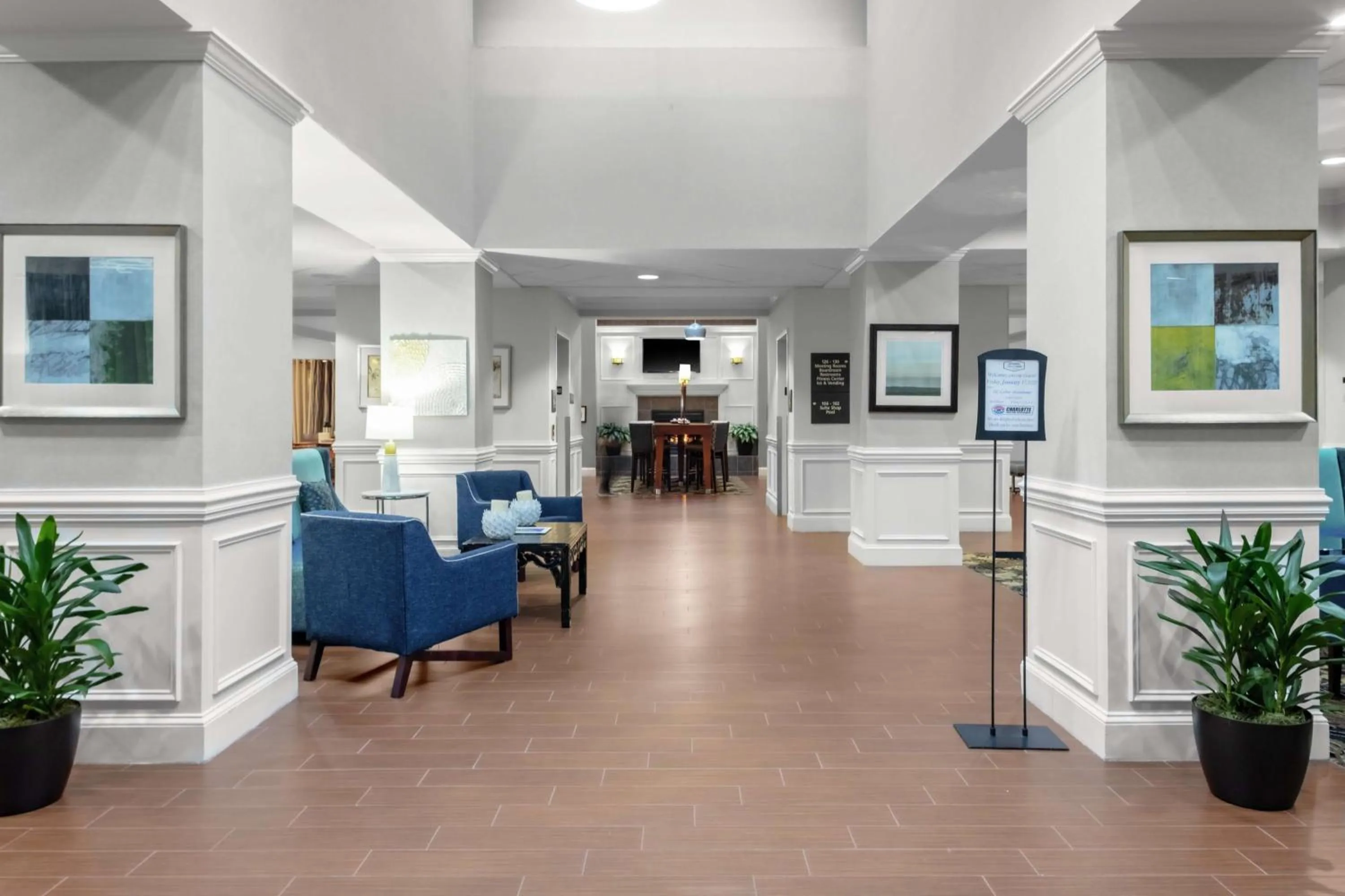 Lobby or reception in Hampton Inn & Suites Concord-Charlotte