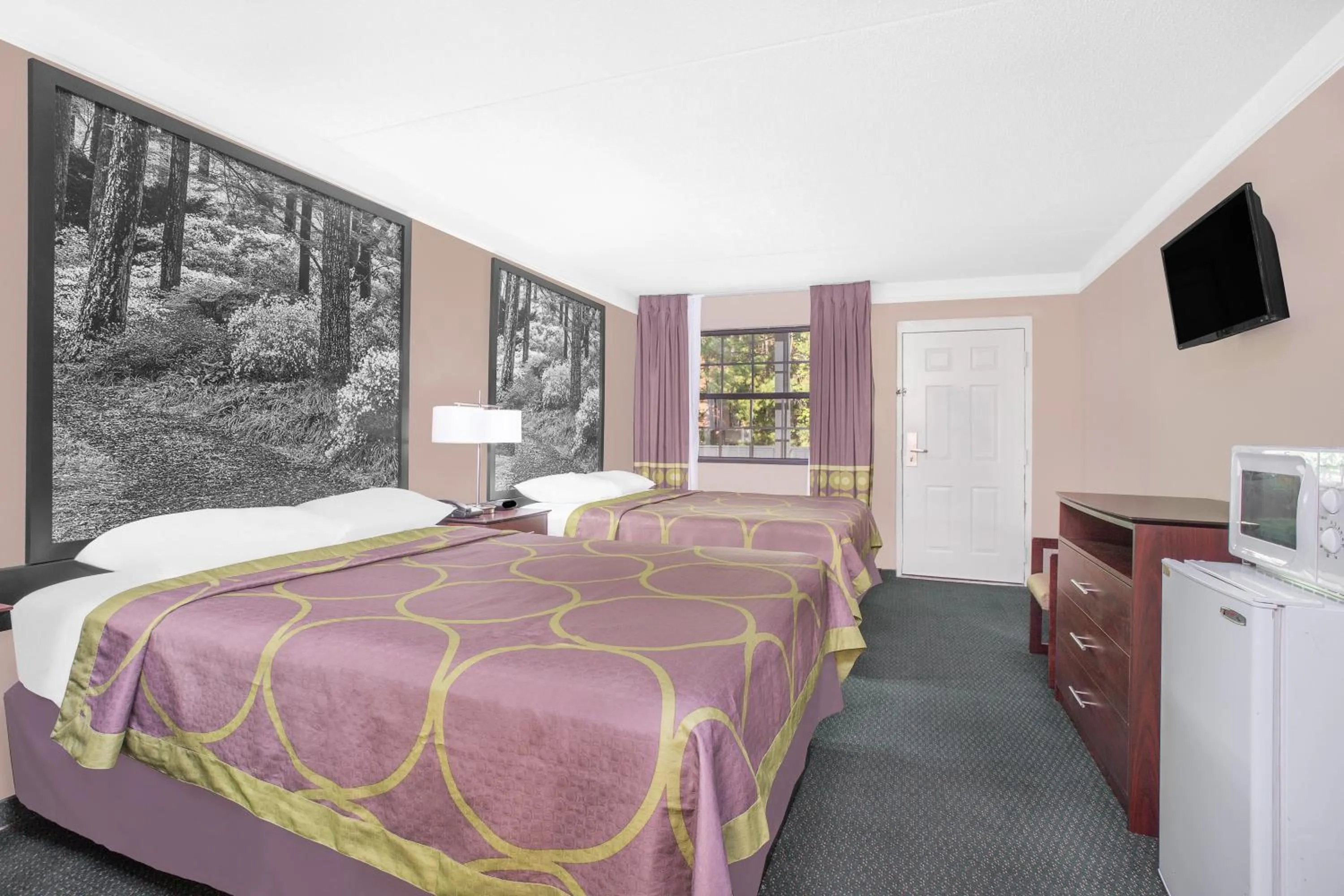 Photo of the whole room, Bed in Super 8 by Wyndham Austell/Six Flags