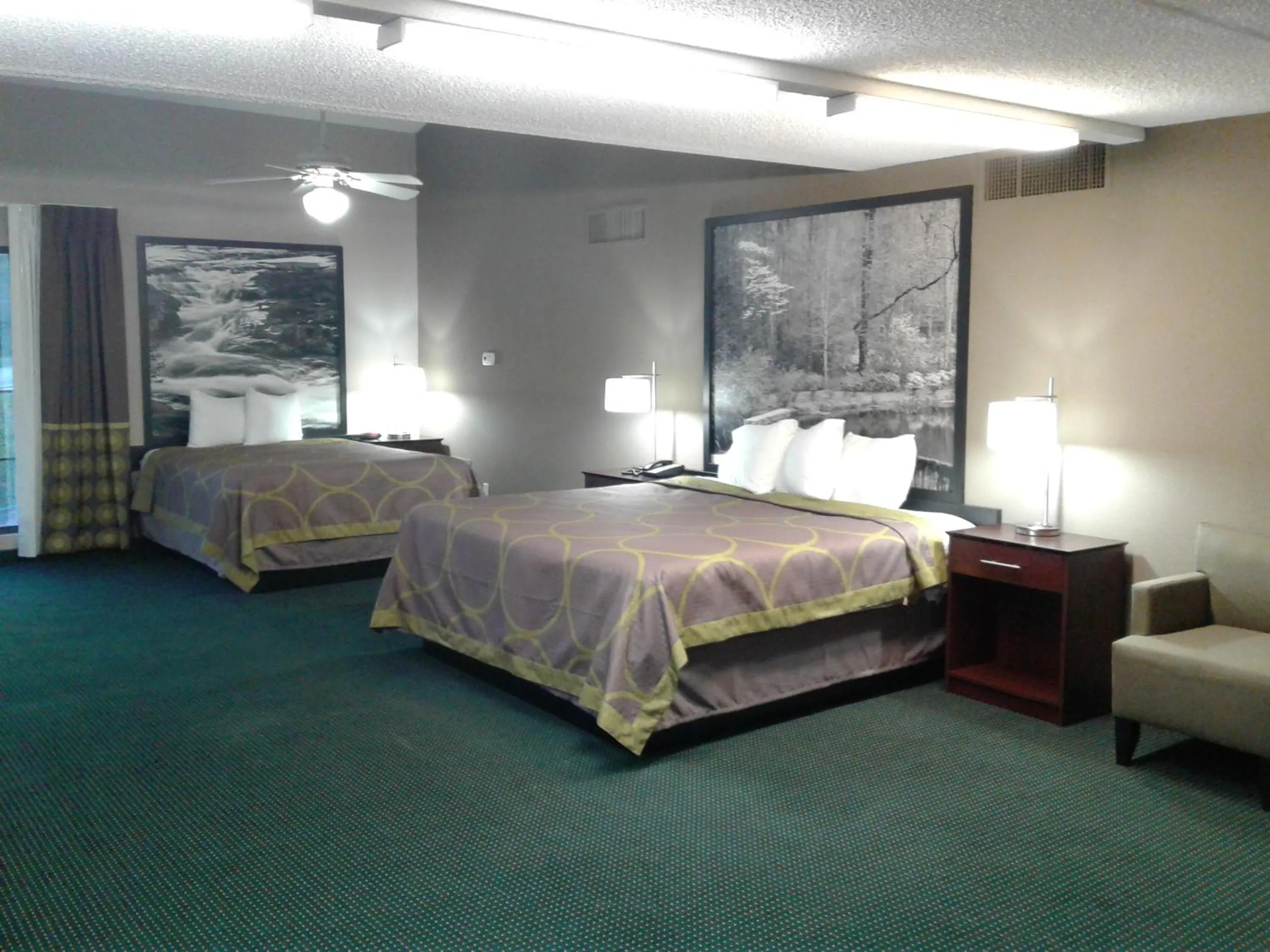 Photo of the whole room, Bed in Super 8 by Wyndham Austell/Six Flags
