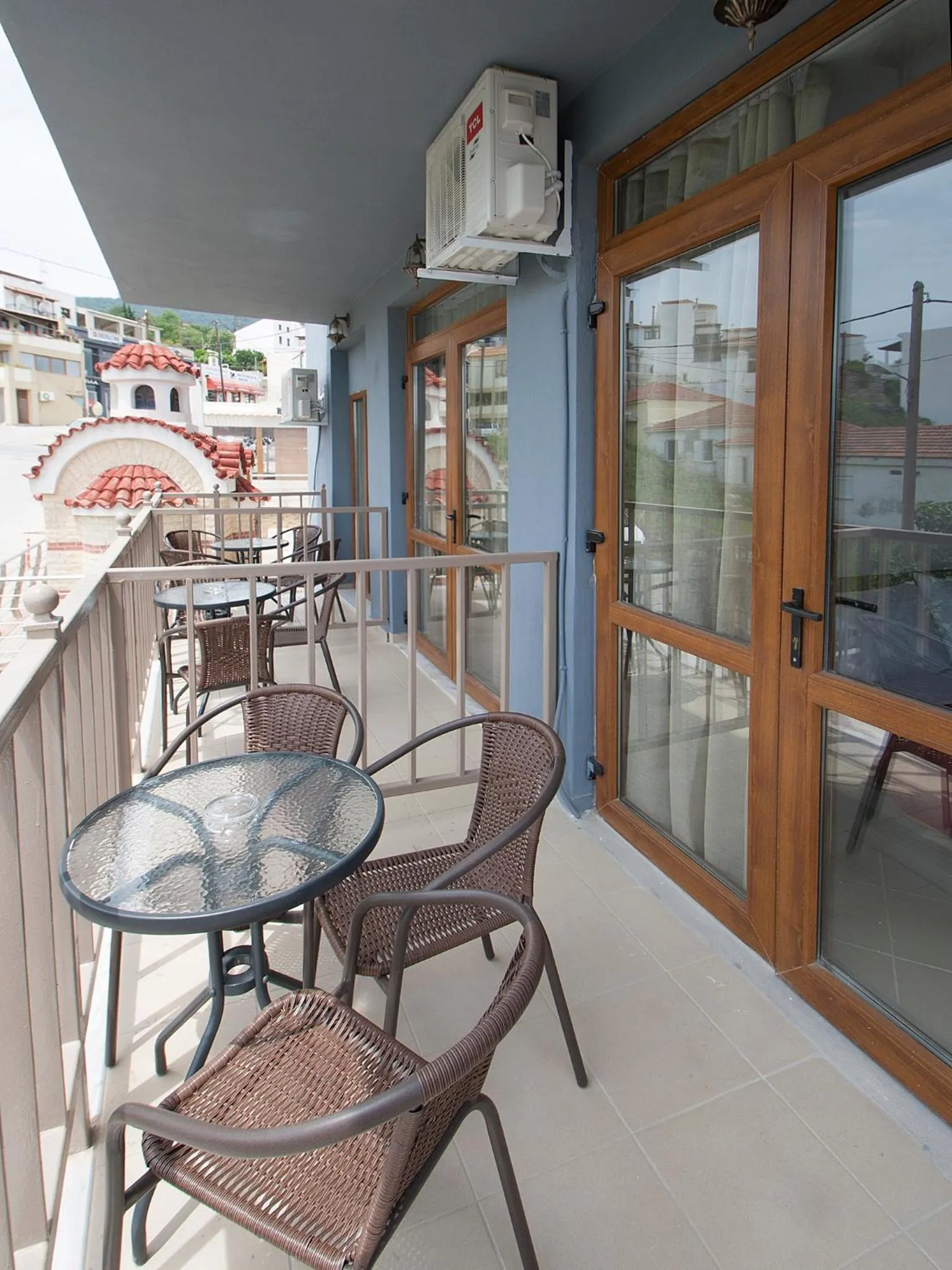 Balcony/Terrace in PINEAPPLE Skiathos