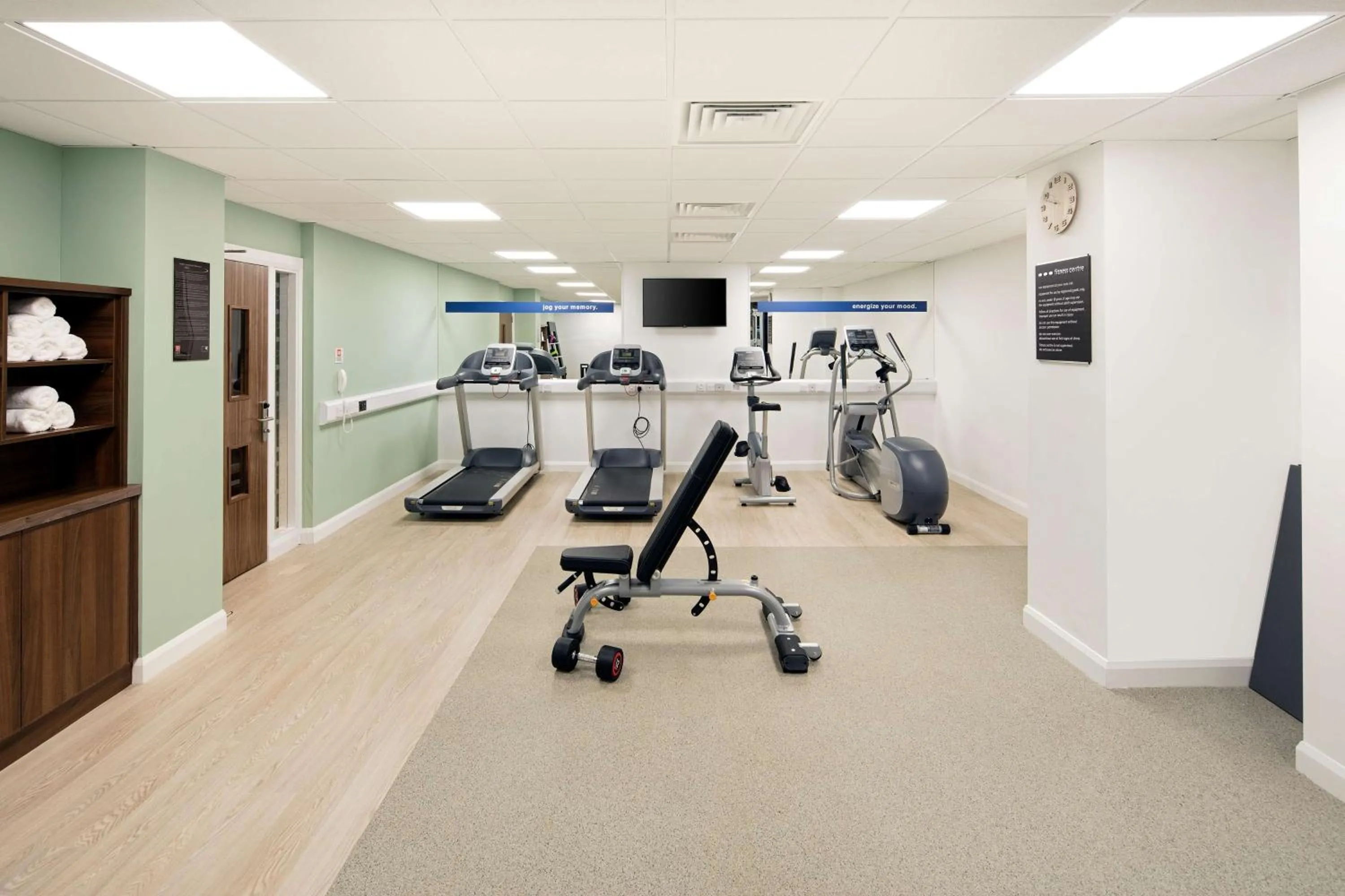 Fitness centre/facilities in Hampton by Hilton Dundee City Centre