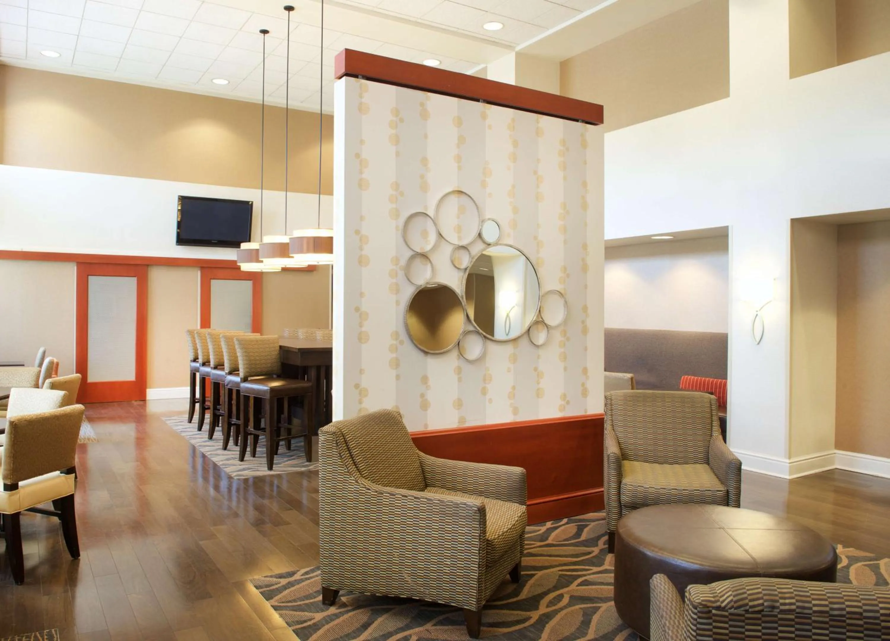 Lobby or reception in Hampton Inn & Suites Pittsburgh-Meadow Lands