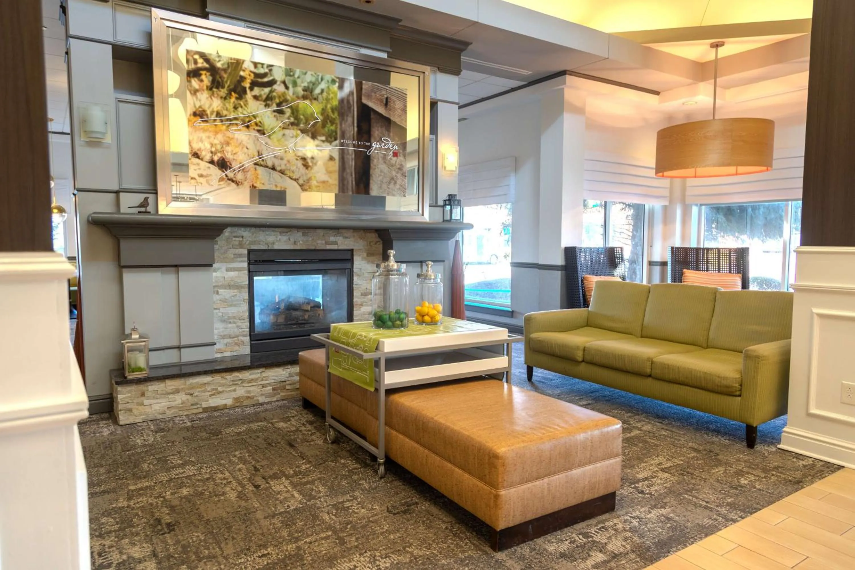 Lobby or reception in Hilton Garden Inn Pittsburgh/Southpointe