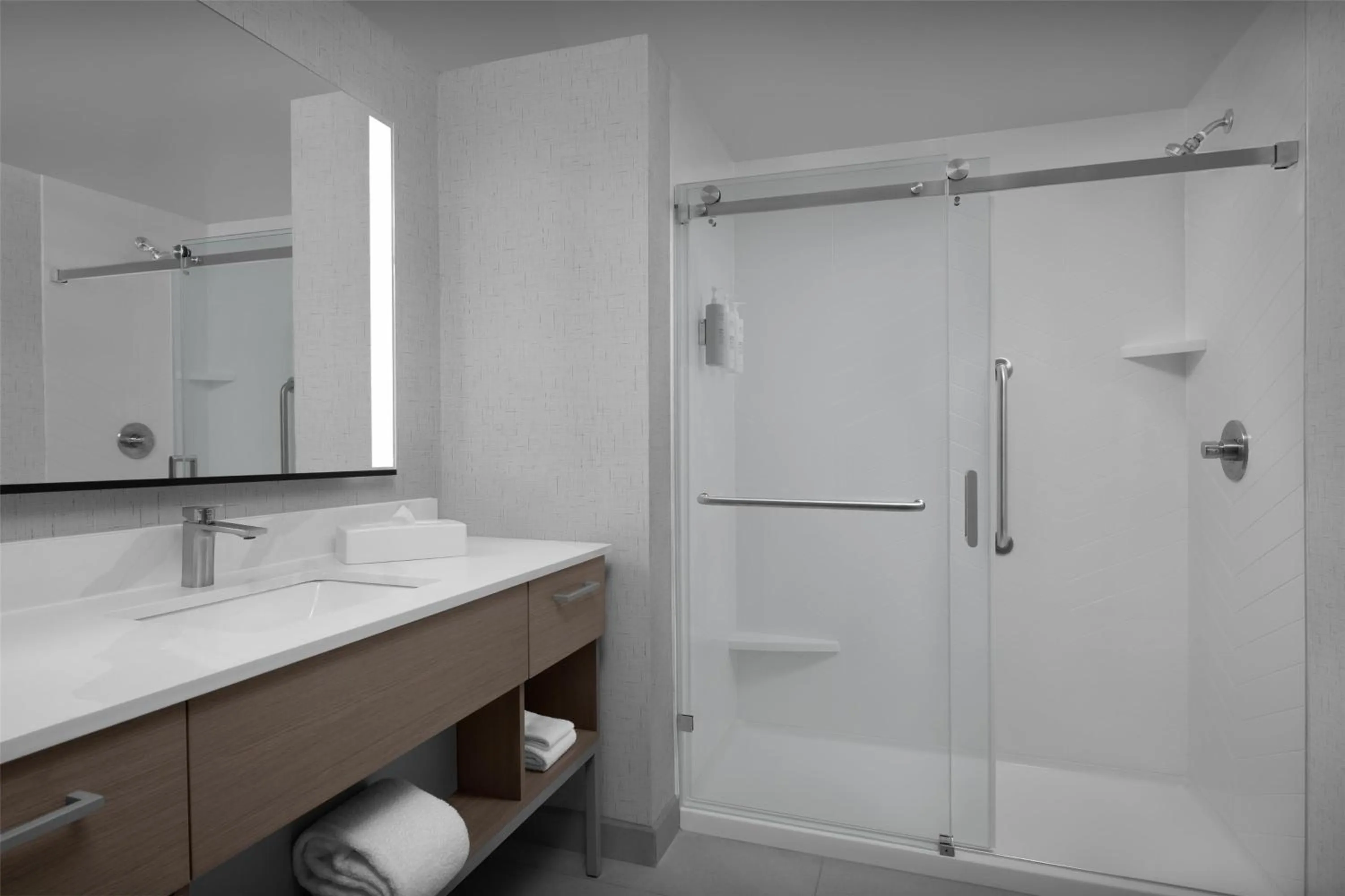 Bathroom in Homewood Suites by Hilton Princeton