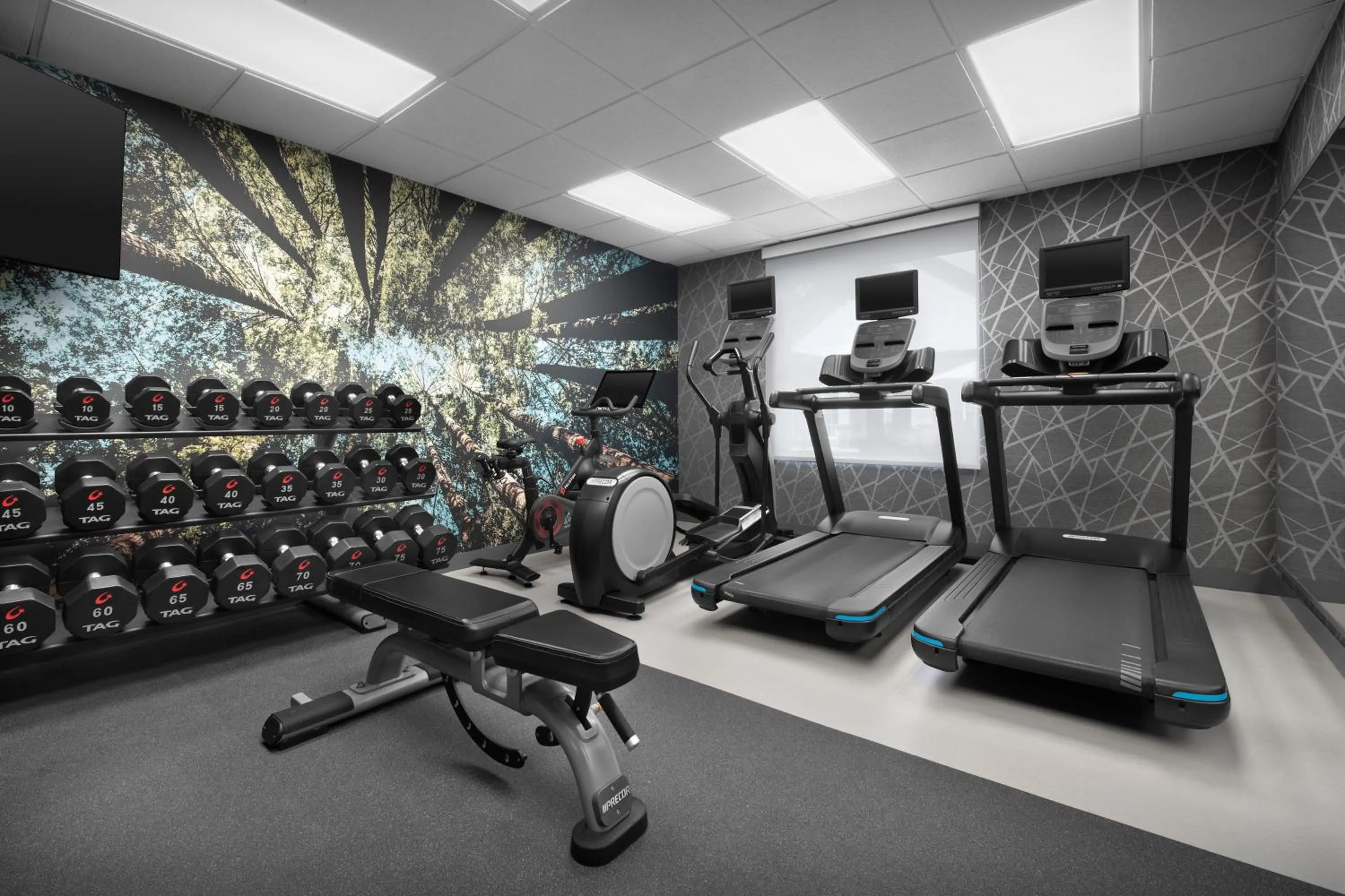Fitness centre/facilities in Homewood Suites by Hilton Princeton