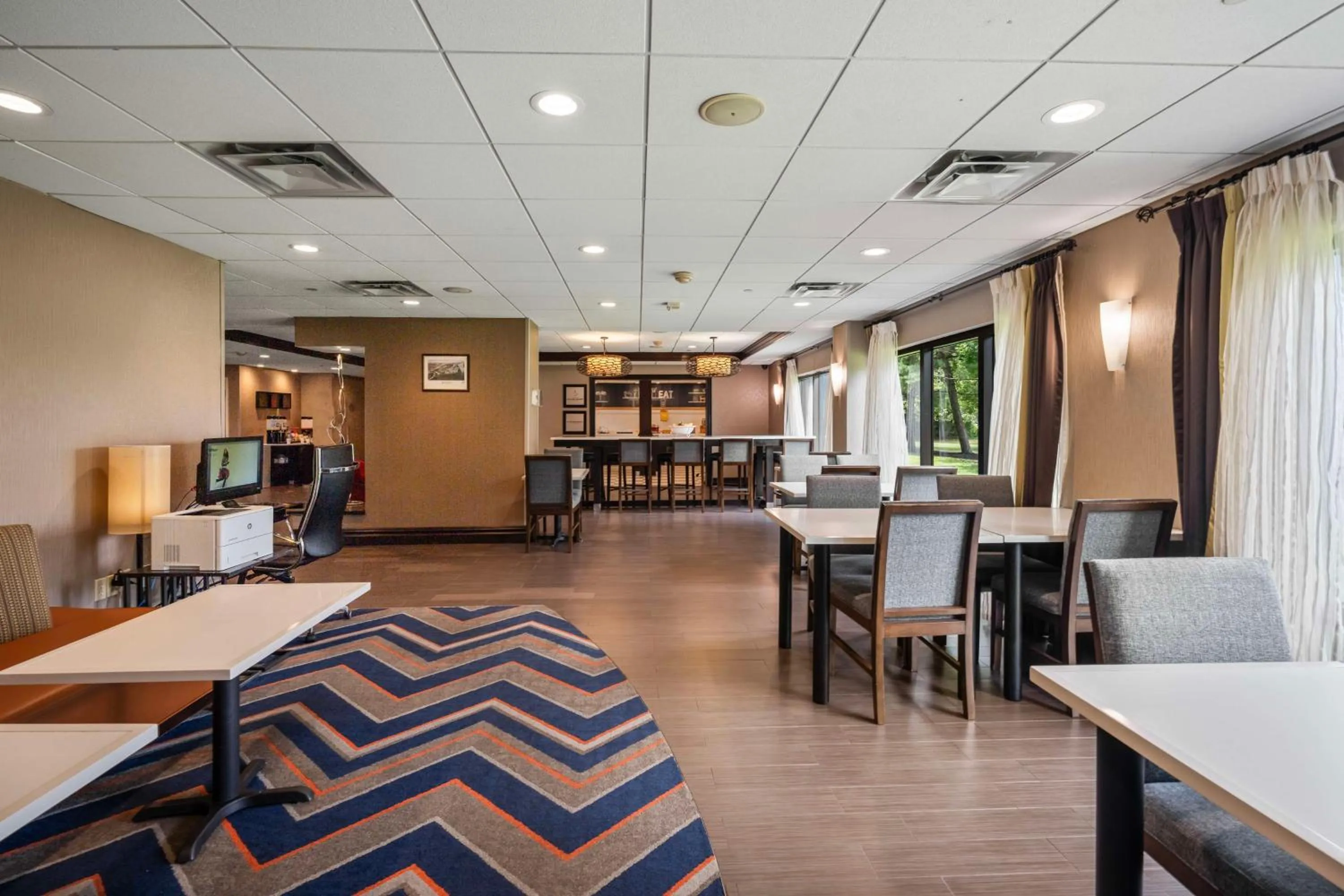 Lobby or reception in Hampton Inn Ridgefield Park