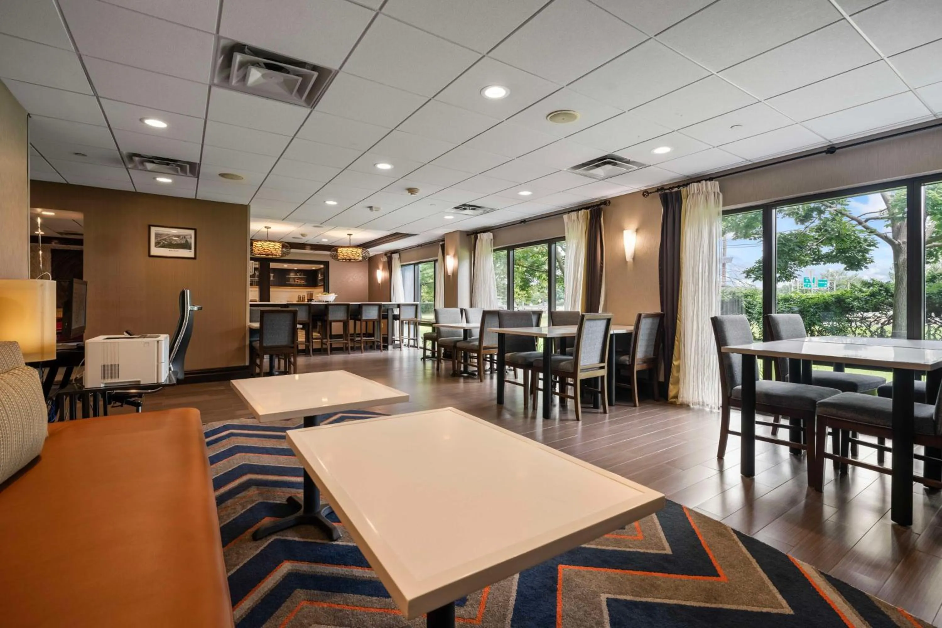 Lobby or reception in Hampton Inn Ridgefield Park