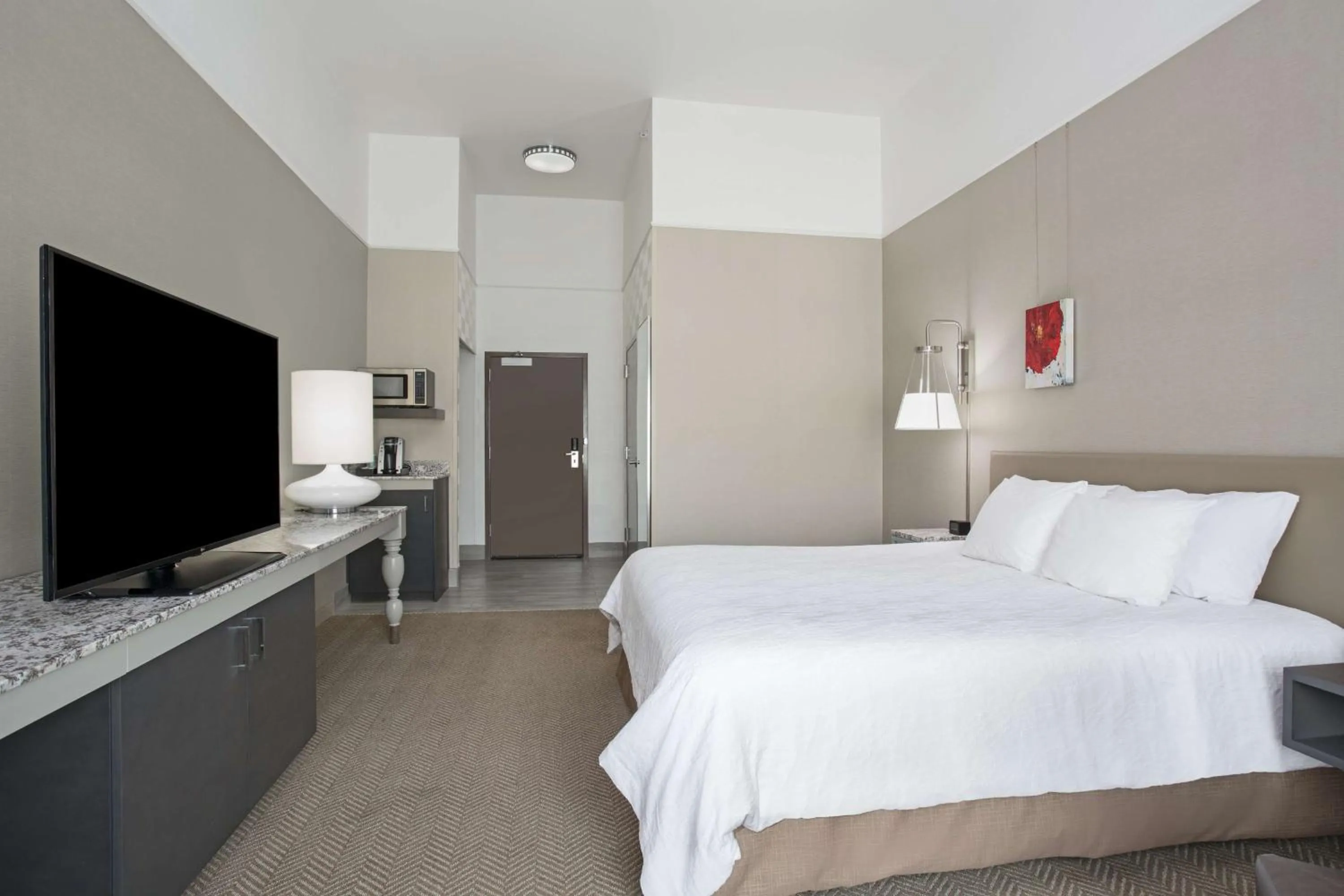 Bed in Hilton Garden Inn Salt Lake City/Layton