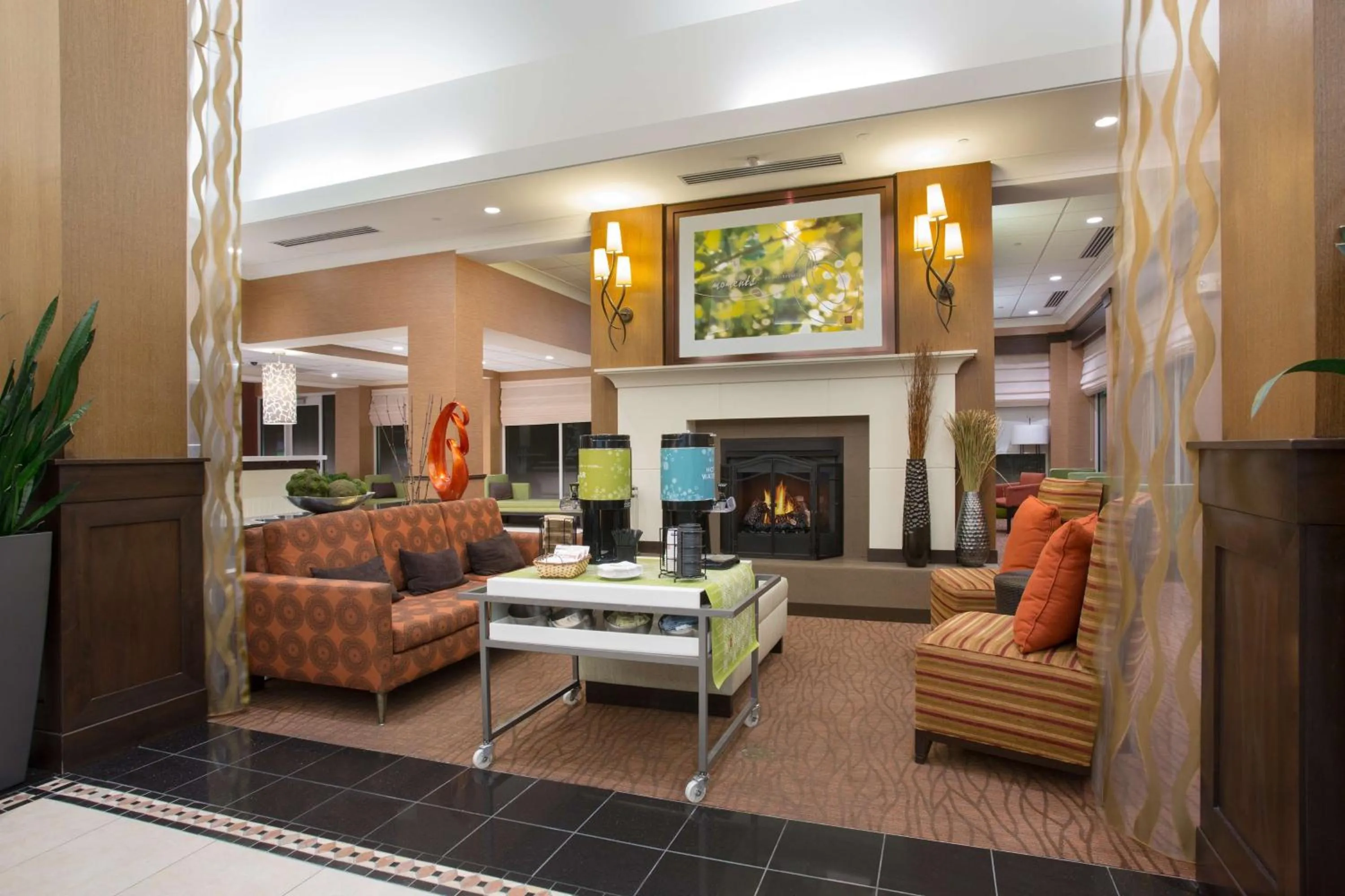 Lobby or reception in Hilton Garden Inn Salt Lake City/Layton