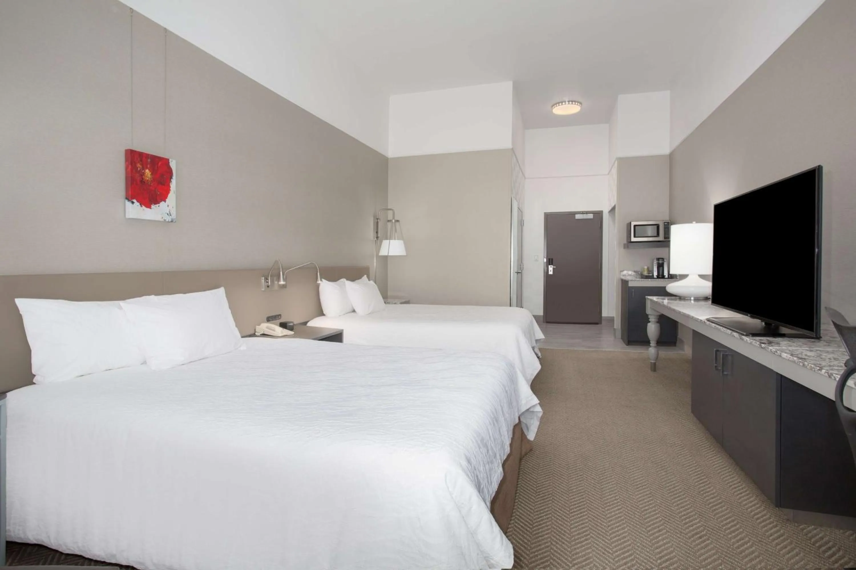 Bed in Hilton Garden Inn Salt Lake City/Layton