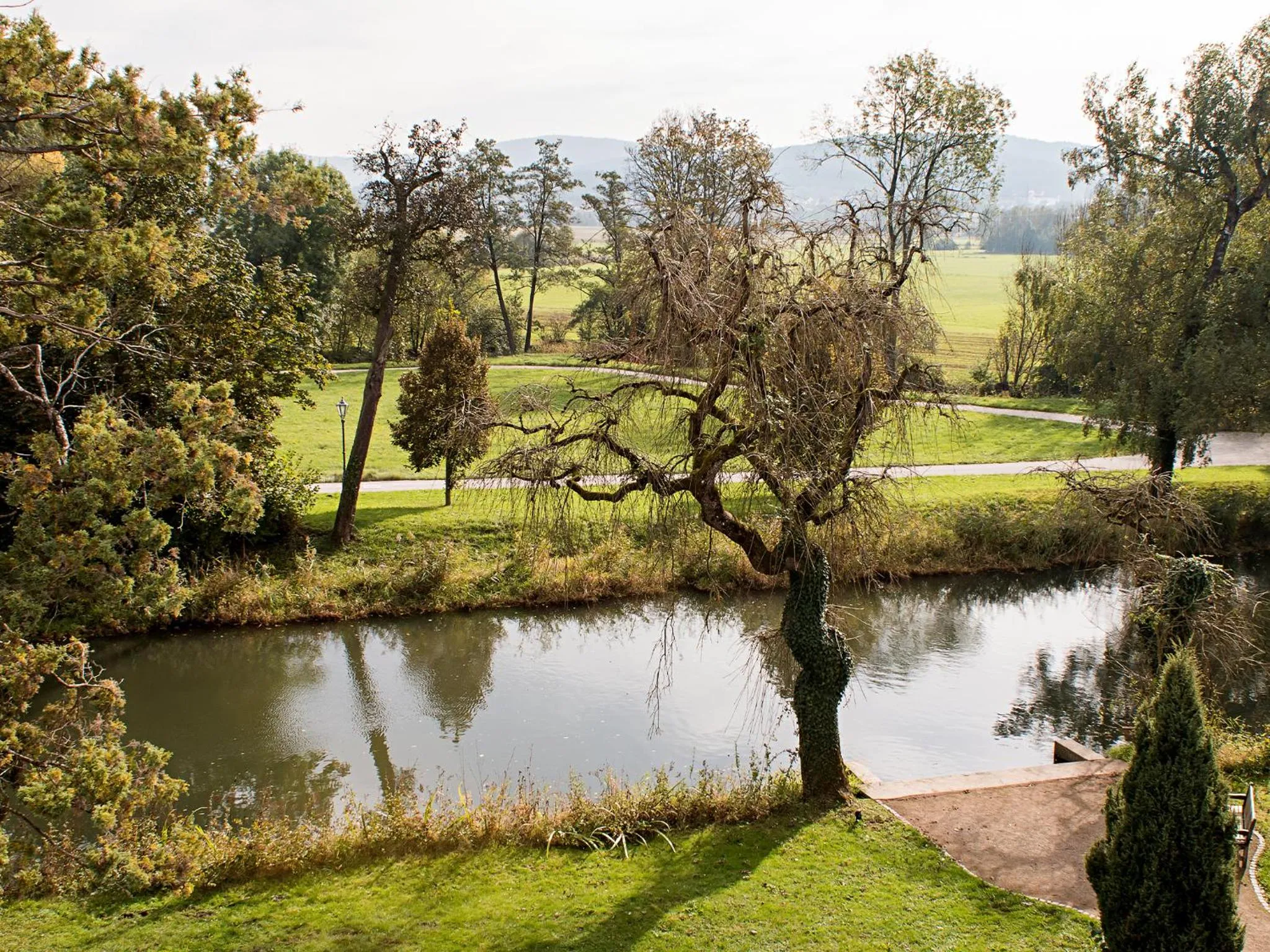 Natural landscape in DORMERO Schlosshotel Reichenschwand